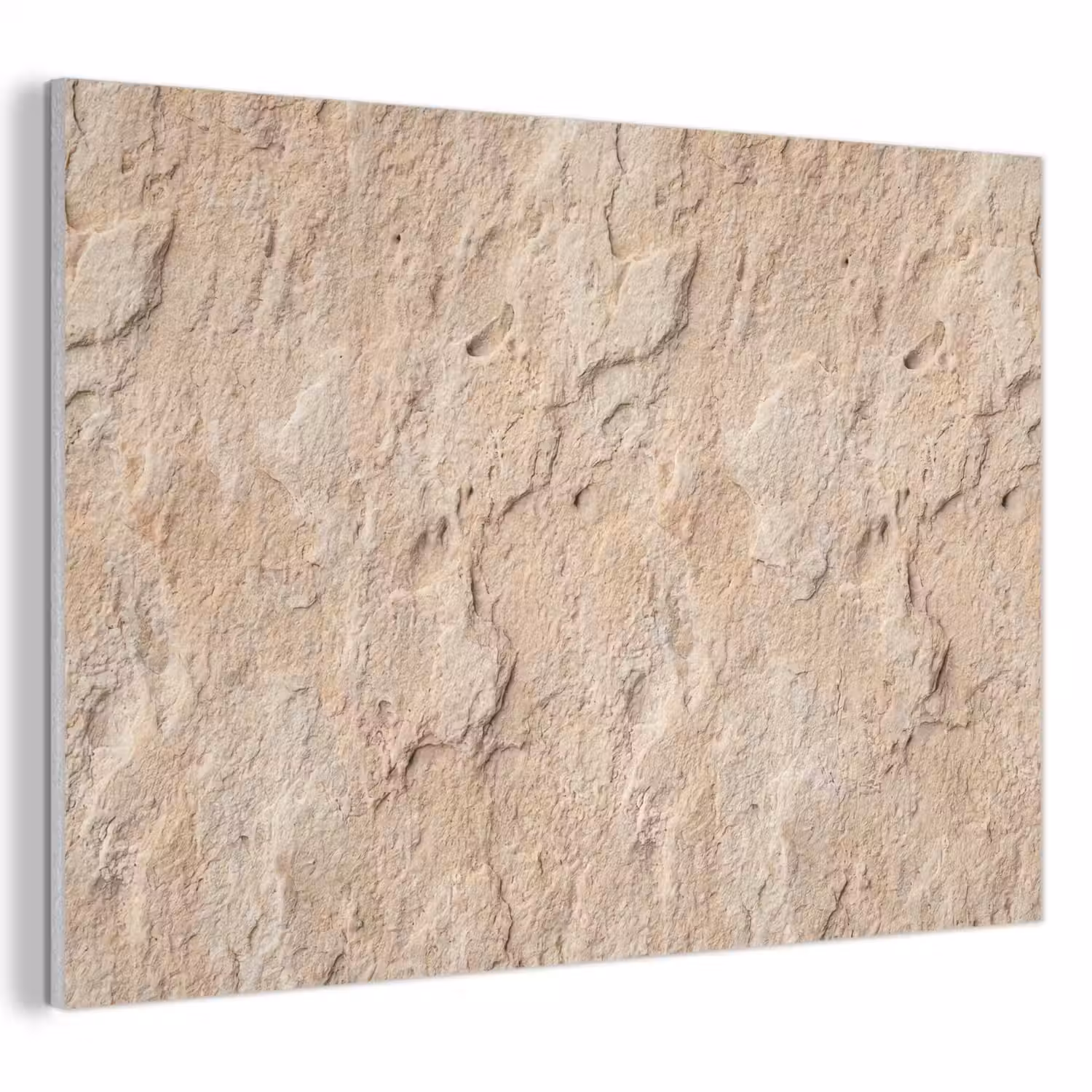 Textuur - Steen - Natuur - Beige PET vilt klein -3d