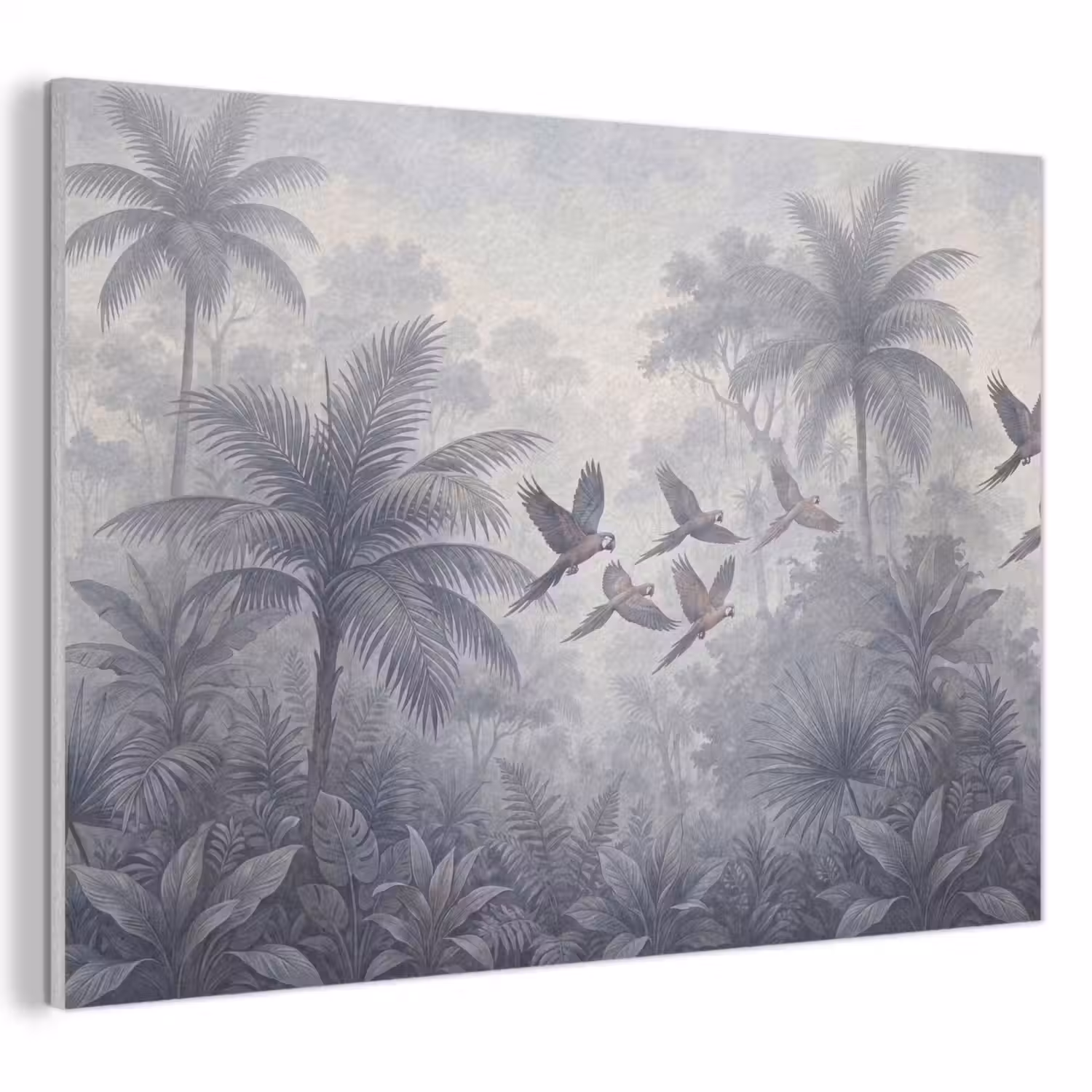 Vogel - Vliegend - Jungle - Vintage - Dieren PET vilt klein -3d