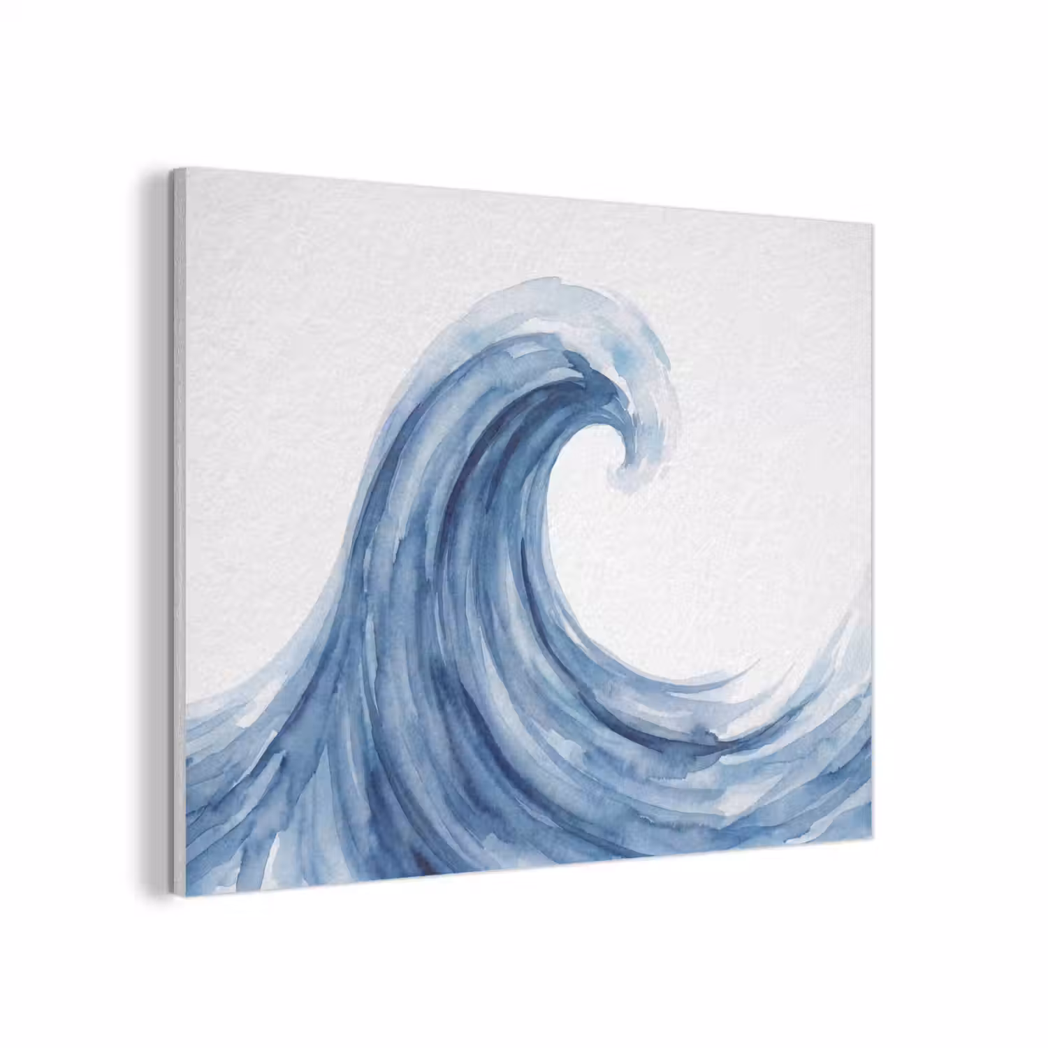 Water - Beweging - Natuur - Modern - Blauw PET vilt klein -3d