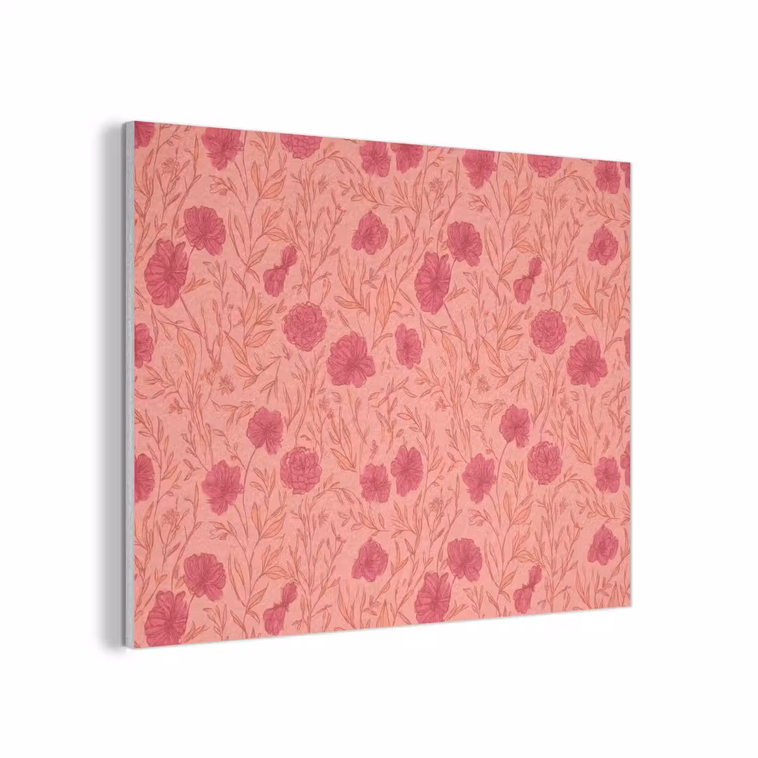 Weidebloemen - Romantisch - Roze PET vilt klein 837 -3d