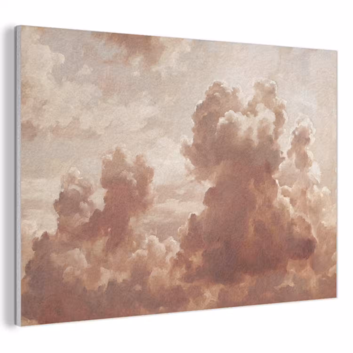 Wolken - Lucht - Natuur - Modern - Bruin PET vilt klein -3d