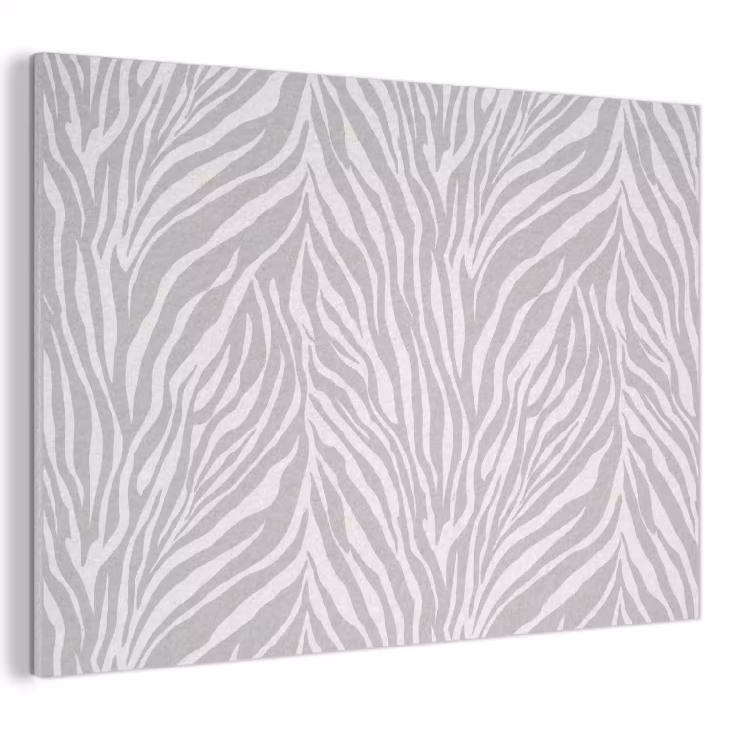Zebra - Motief - Grijs PET vilt klein 837 -3d