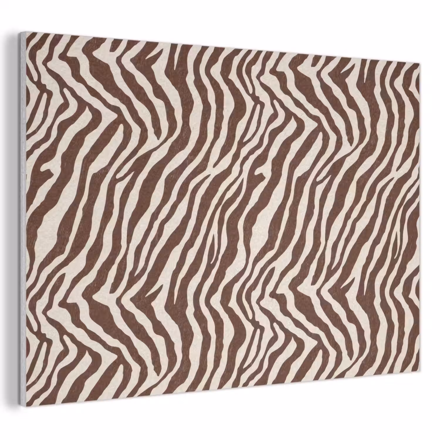 Zebra - Patroon - Zwart - Wit PET vilt klein 837 -3d