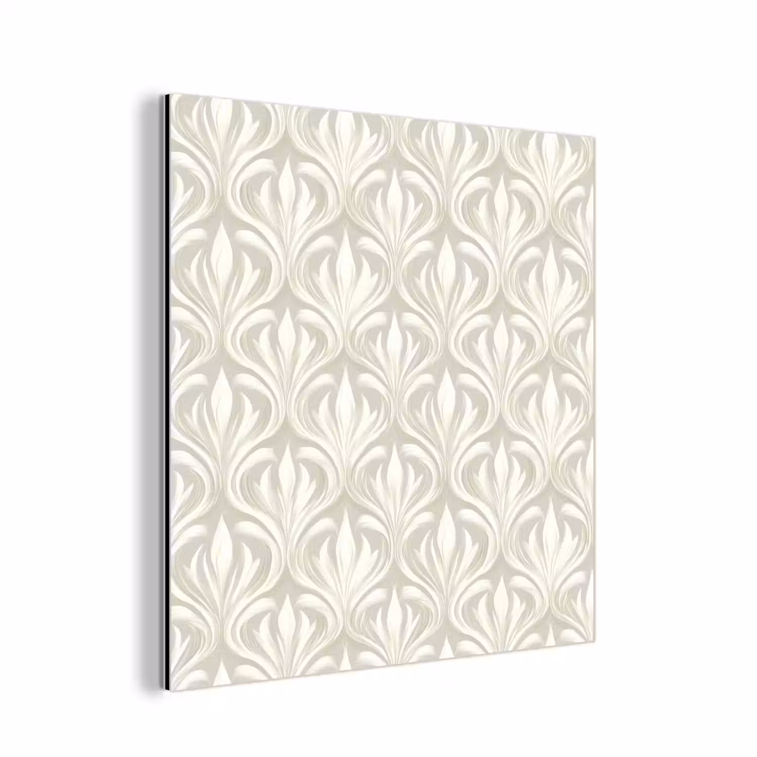Barok - Patroon - Beige aluminium wit klein 46 -3d