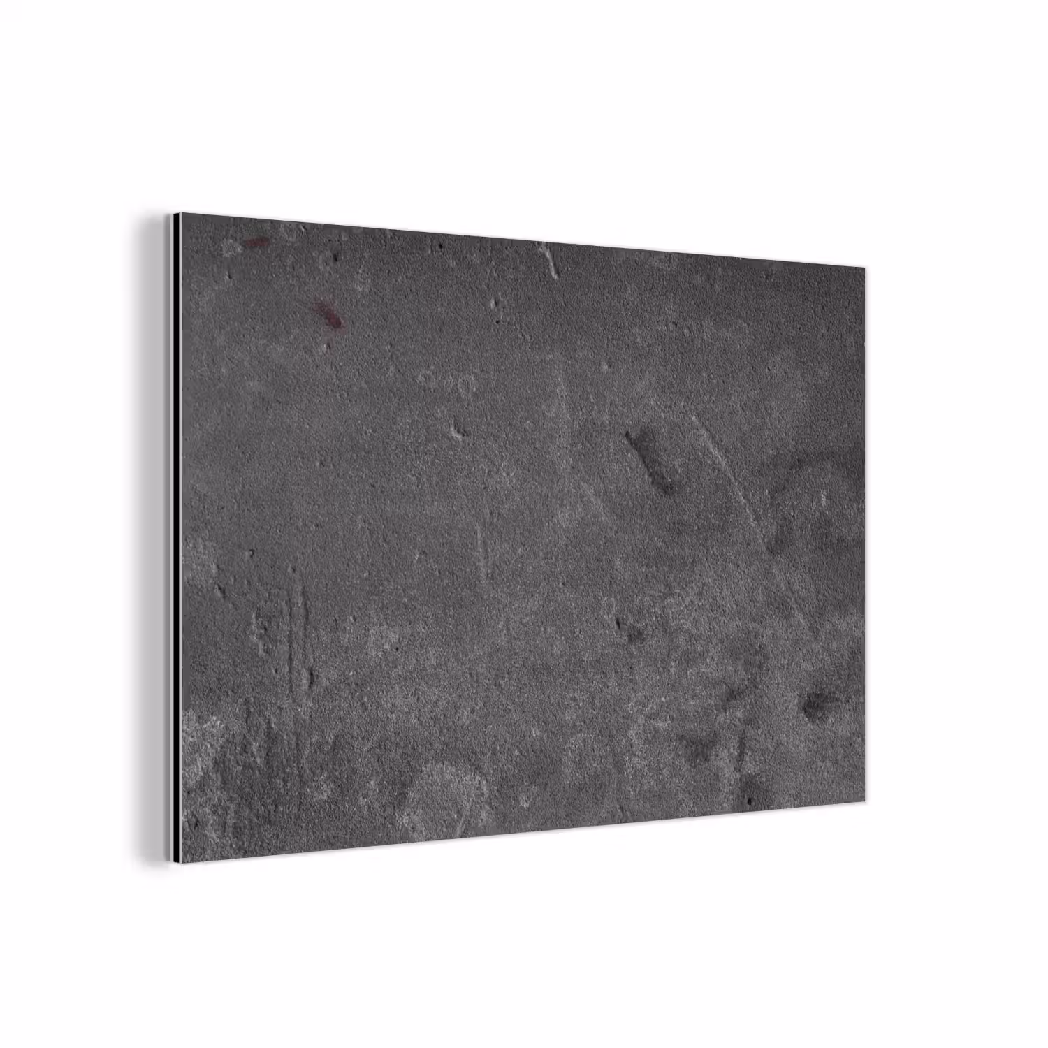 Beton - Grijs - Lijn - Vormen aluminium wit klein -3d