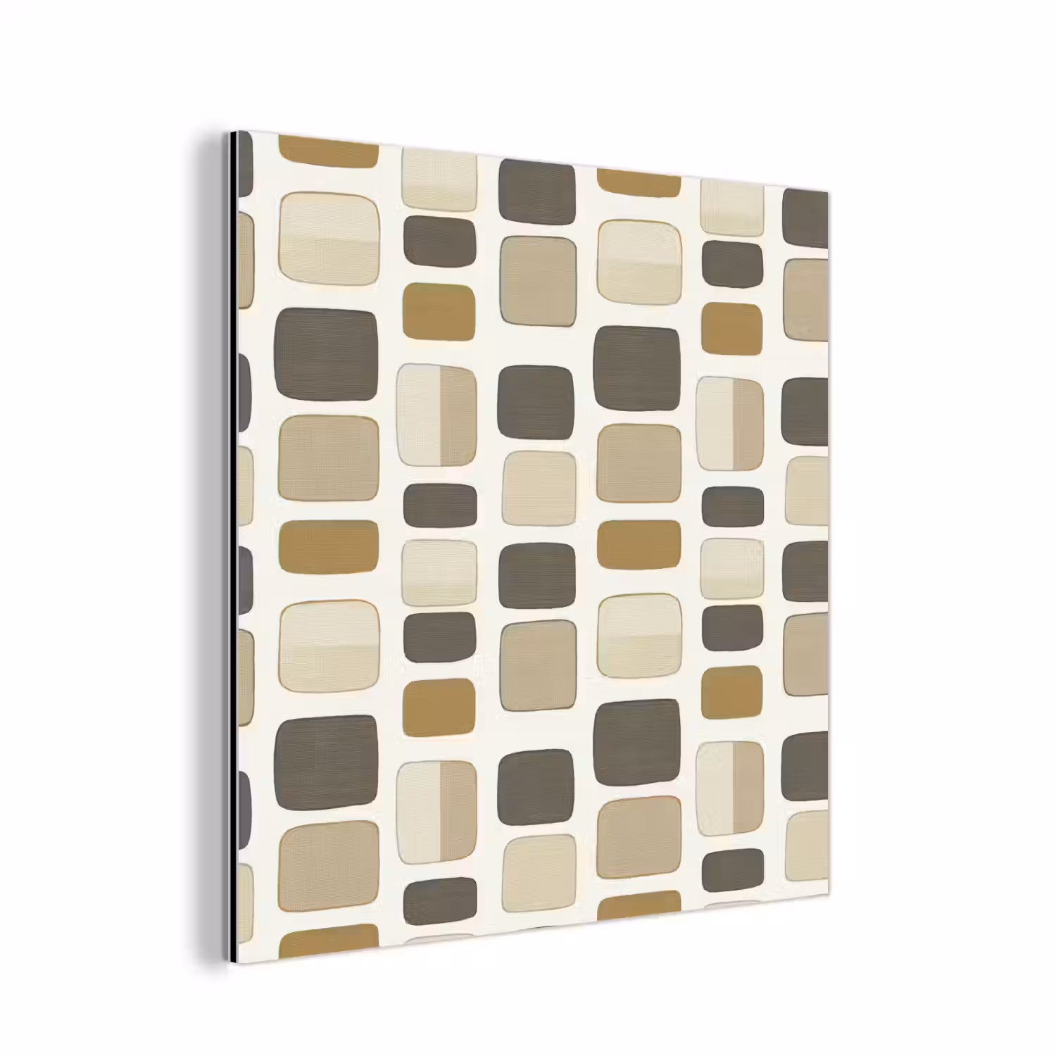 Blokken - Vintage - Grijs aluminium wit klein 46 -3d