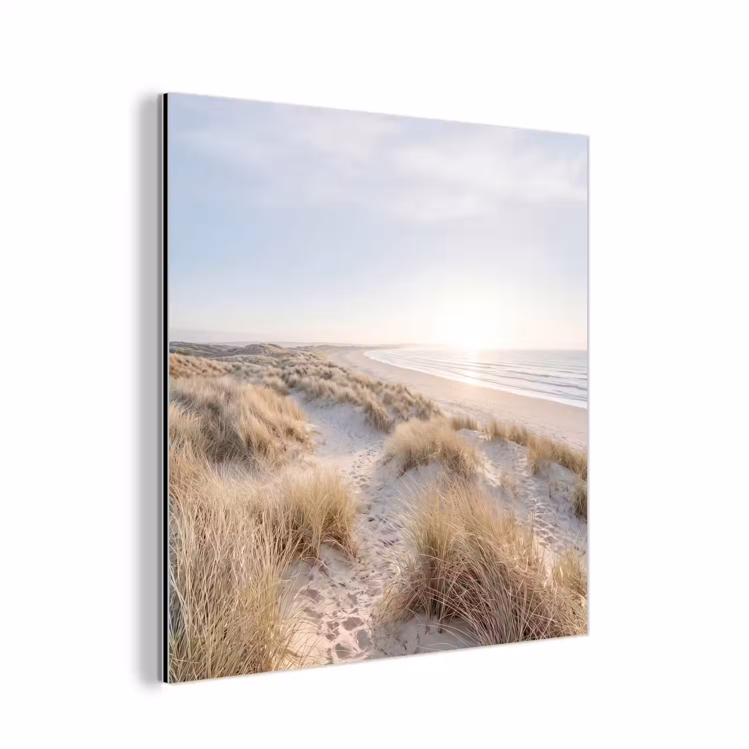 Duinen - Strand - Beige aluminium wit klein -3d
