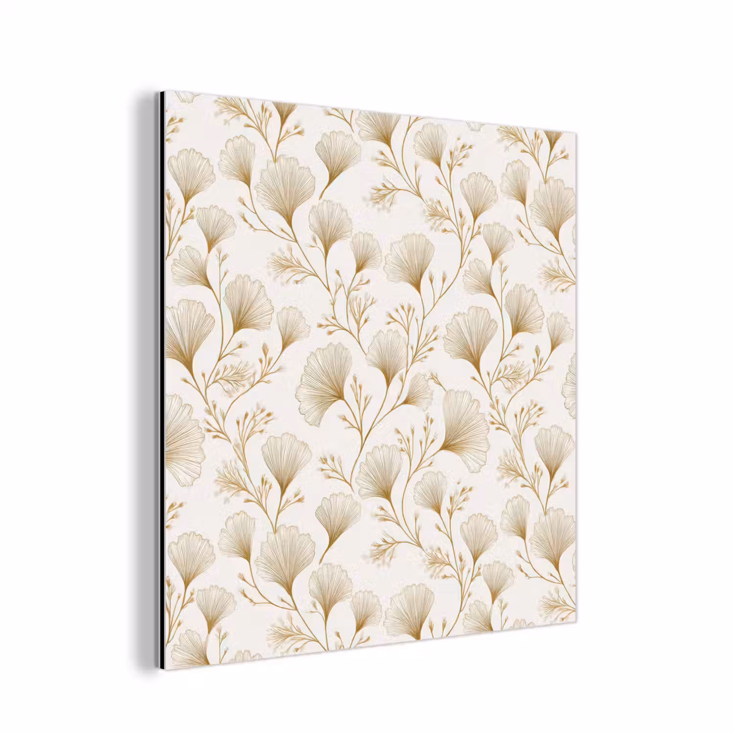 Ginkgo - Takken - Goud aluminium wit klein 46 -3d