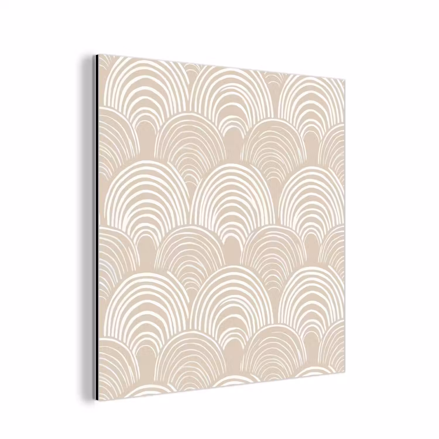 Golven - Structuur - Beige aluminium wit klein 46 -3d