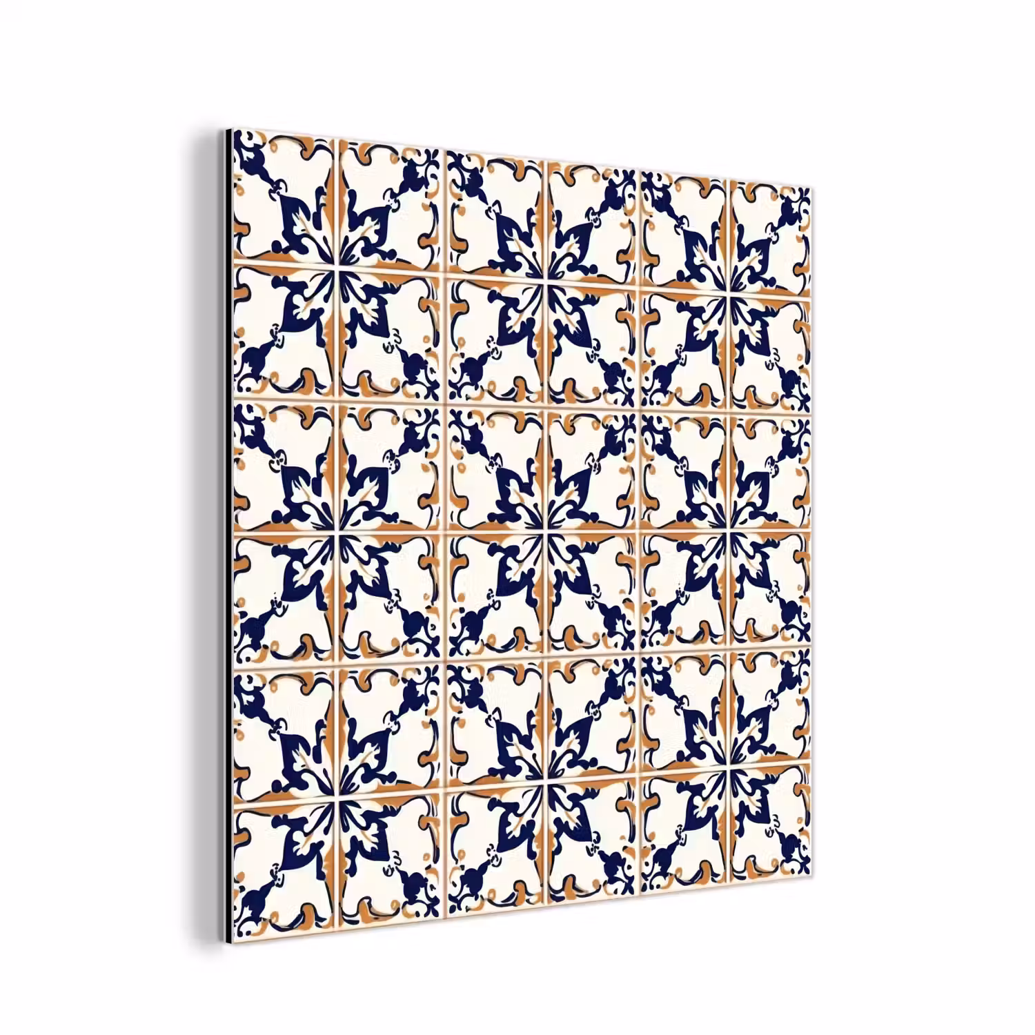 Klassiek - Patroon - Kleurrijk aluminium wit klein 46 -3d
