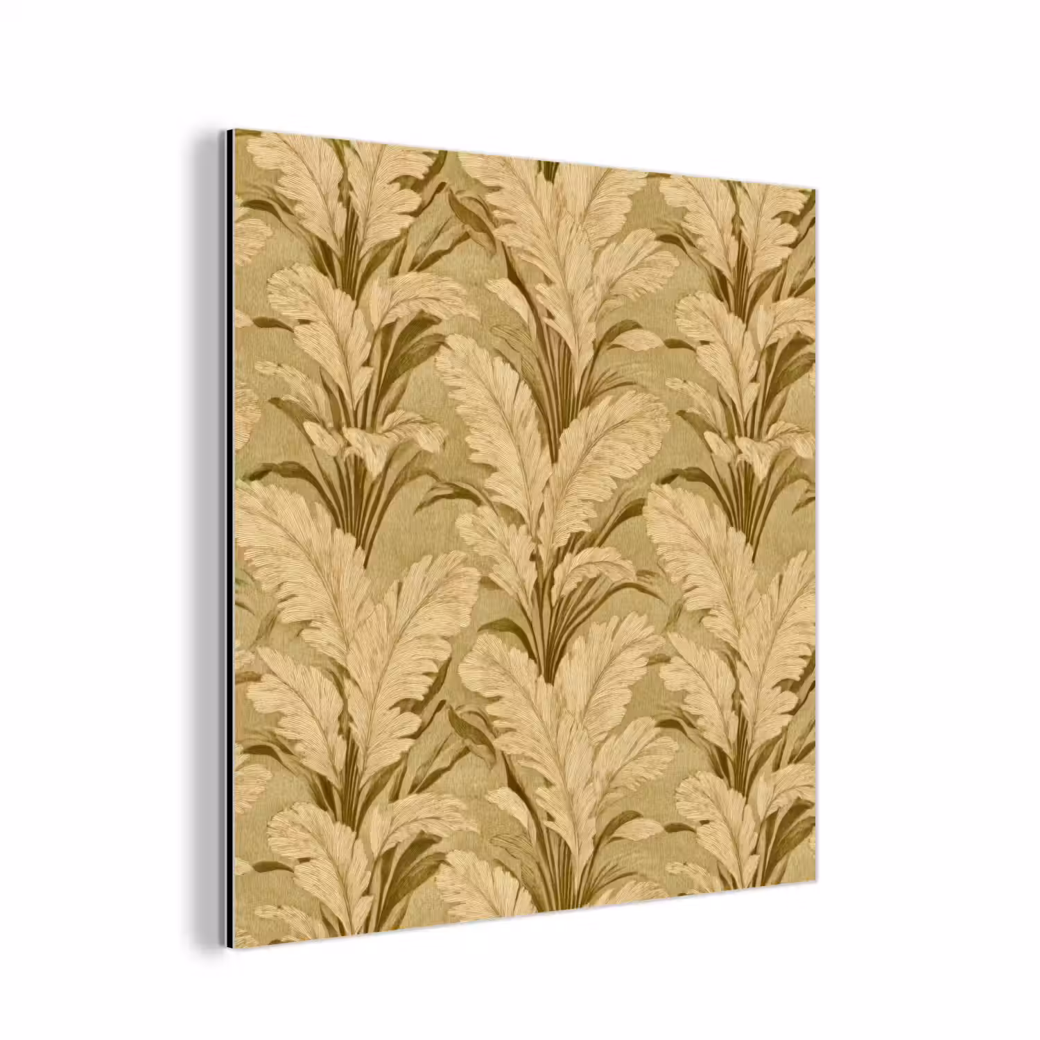 Palmbladeren - Klassiek - Groen aluminium wit klein 46 -3d