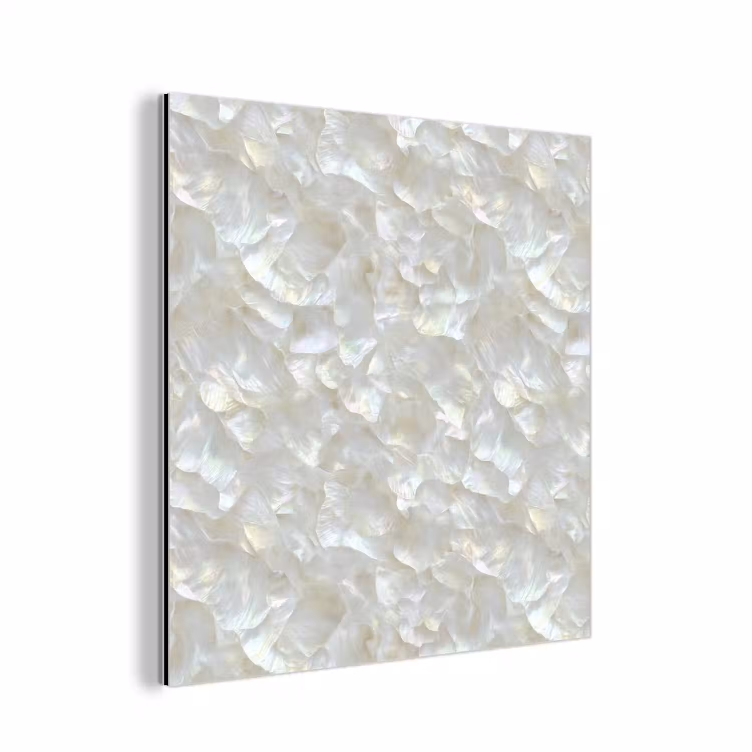 Parelmoerglans - Wit - Schelp aluminium wit klein 46 -3d