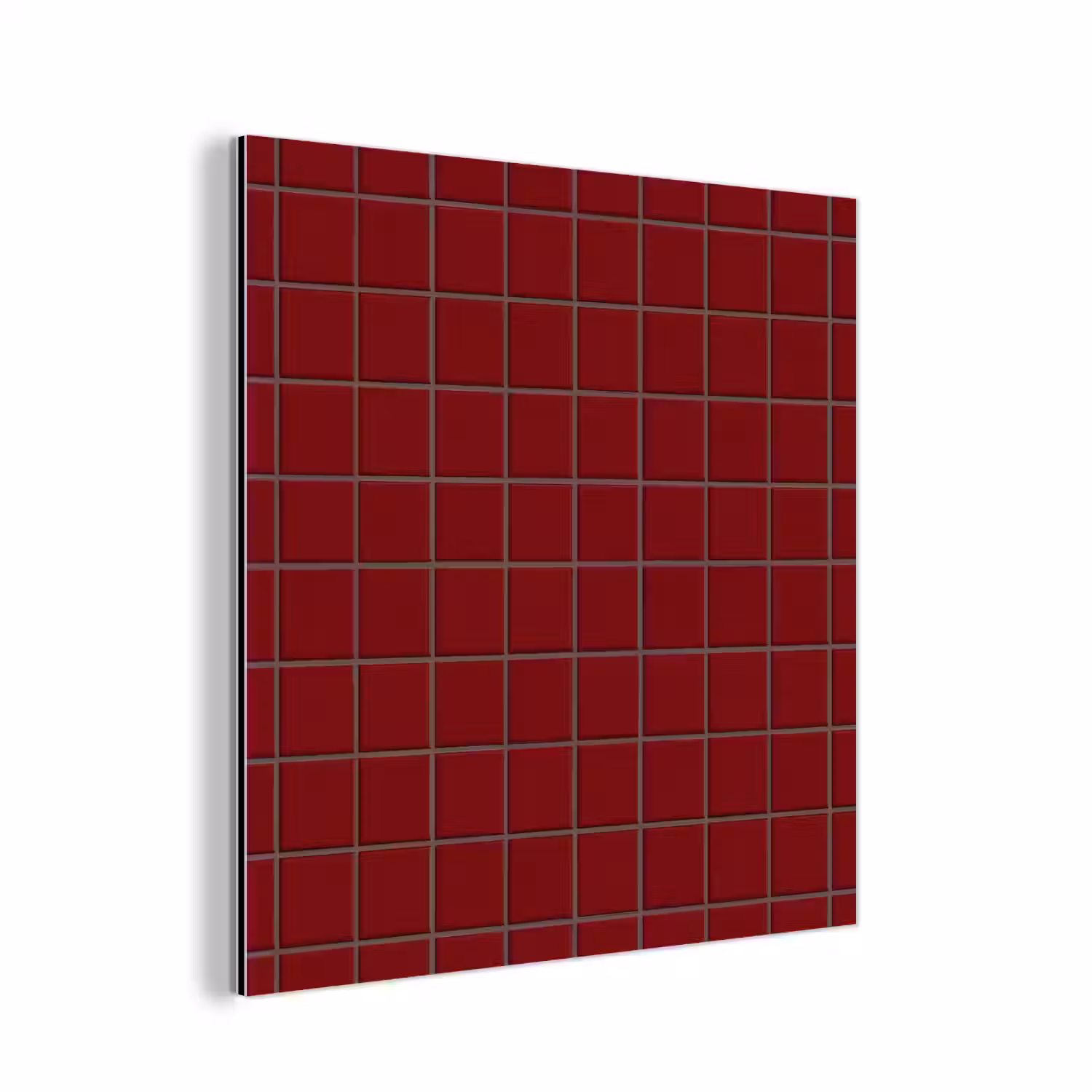 Patroon - Tegels - Burgundy aluminium wit klein 46 -3d