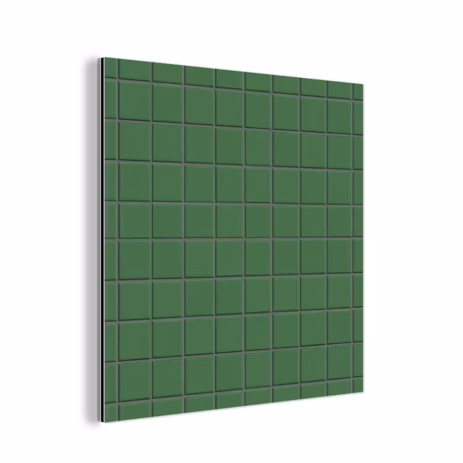 Patroon - Tegels - Groen aluminium wit klein 46 -3d
