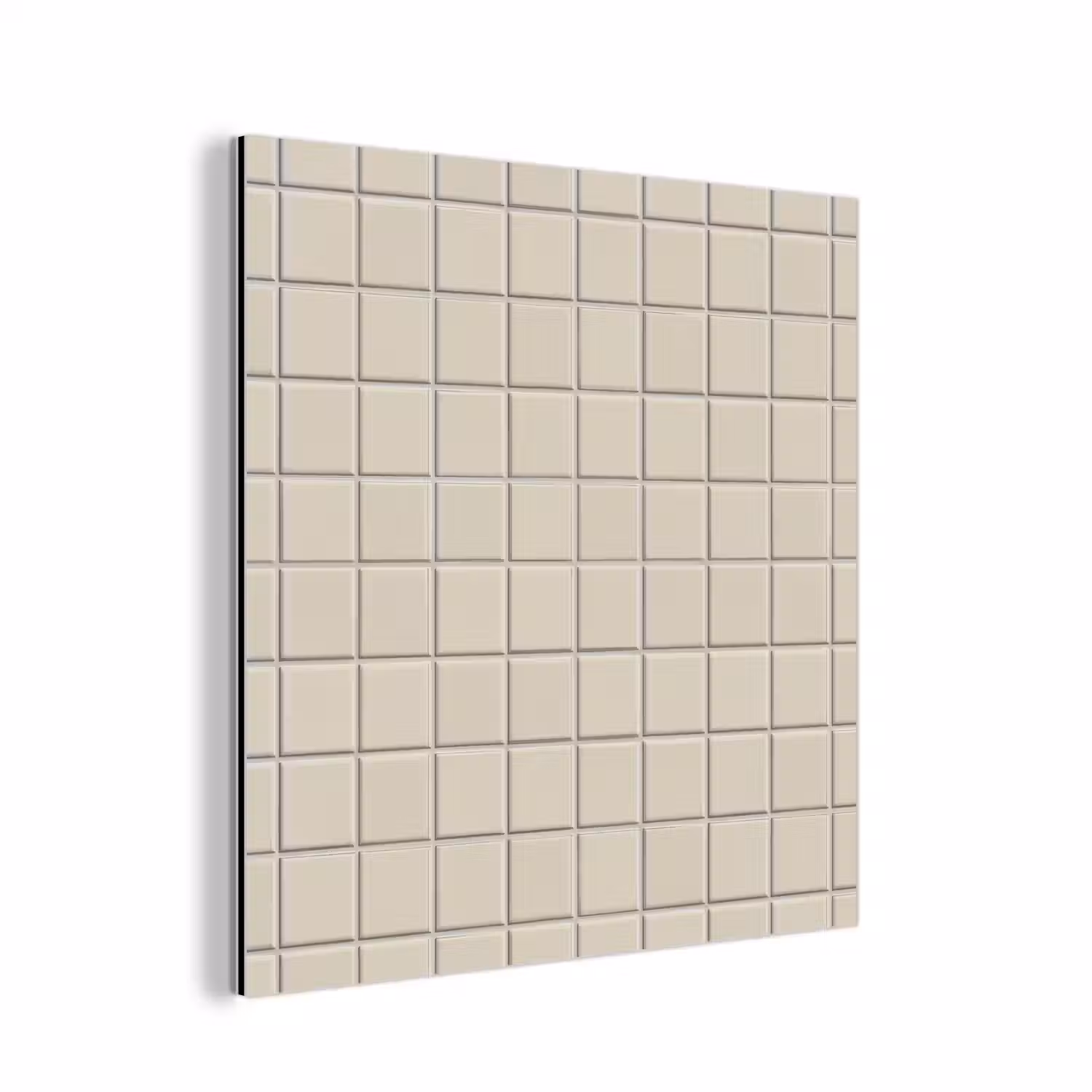 Patroon - Tegels - Taupe aluminium wit klein 46 -3d