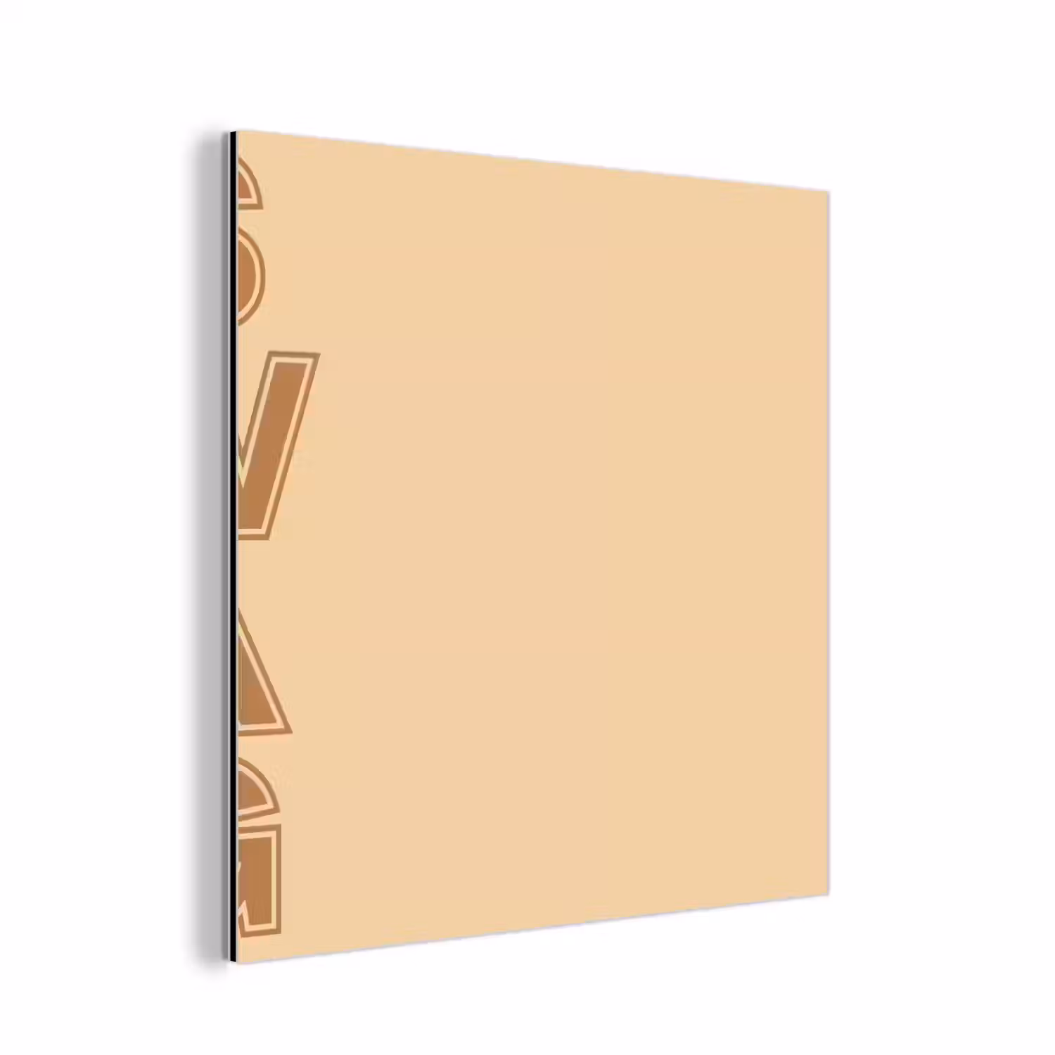 Swag - Bruin - Beige aluminium wit klein -3d