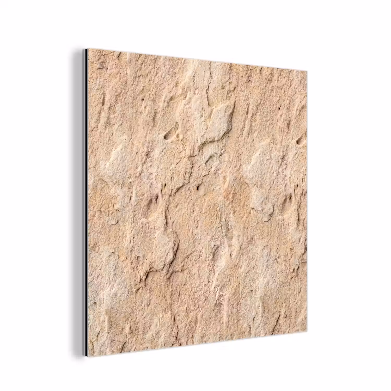 Textuur - Steen - Natuur - Beige aluminium wit klein -3d