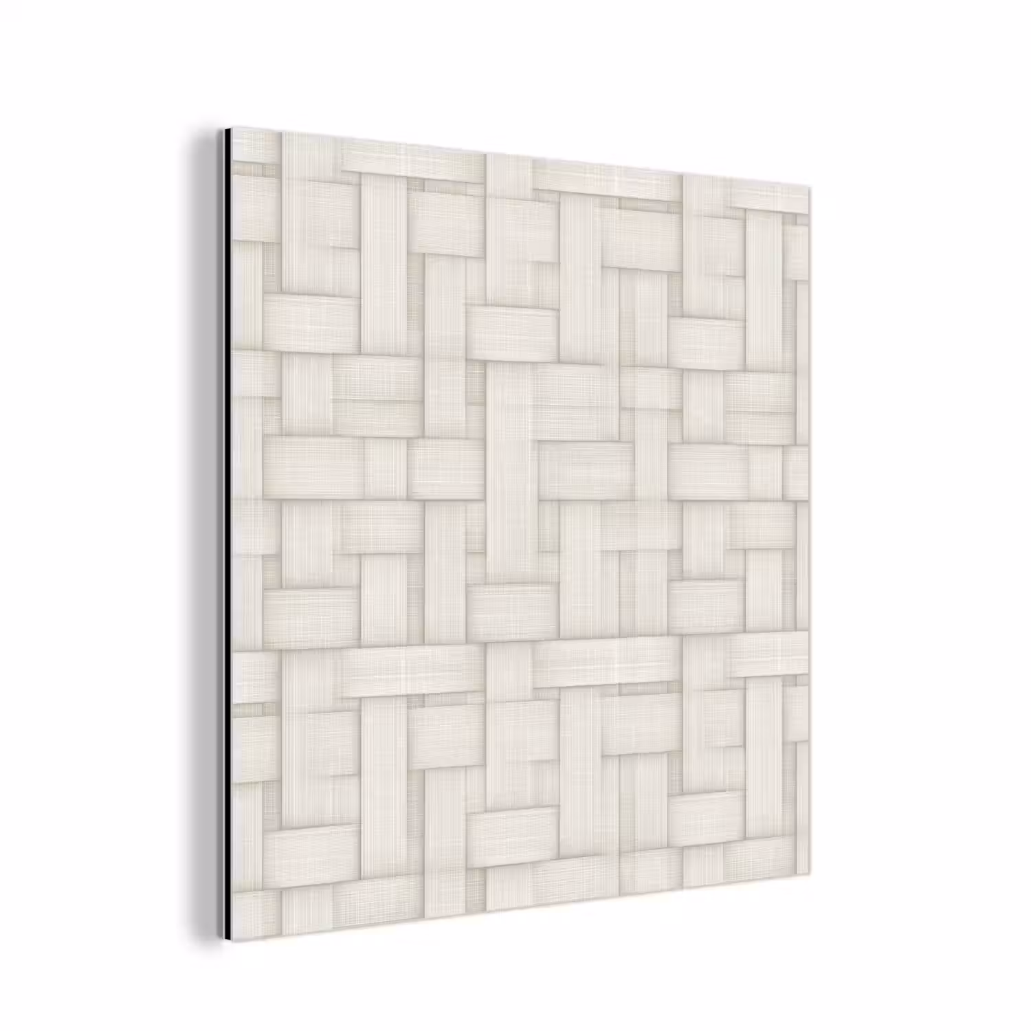 Vlechtwerk - Banen - Beige aluminium wit klein 46 -3d