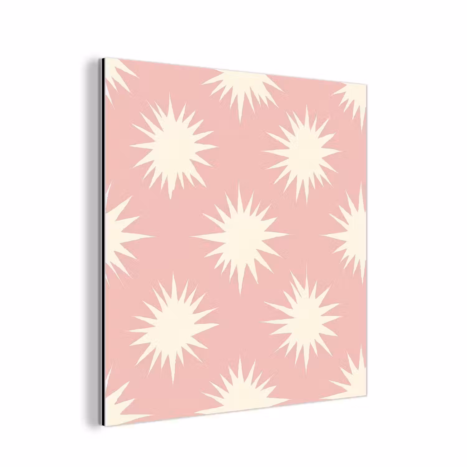 Zonnen - Patroon - Roze aluminium wit klein 46 -3d