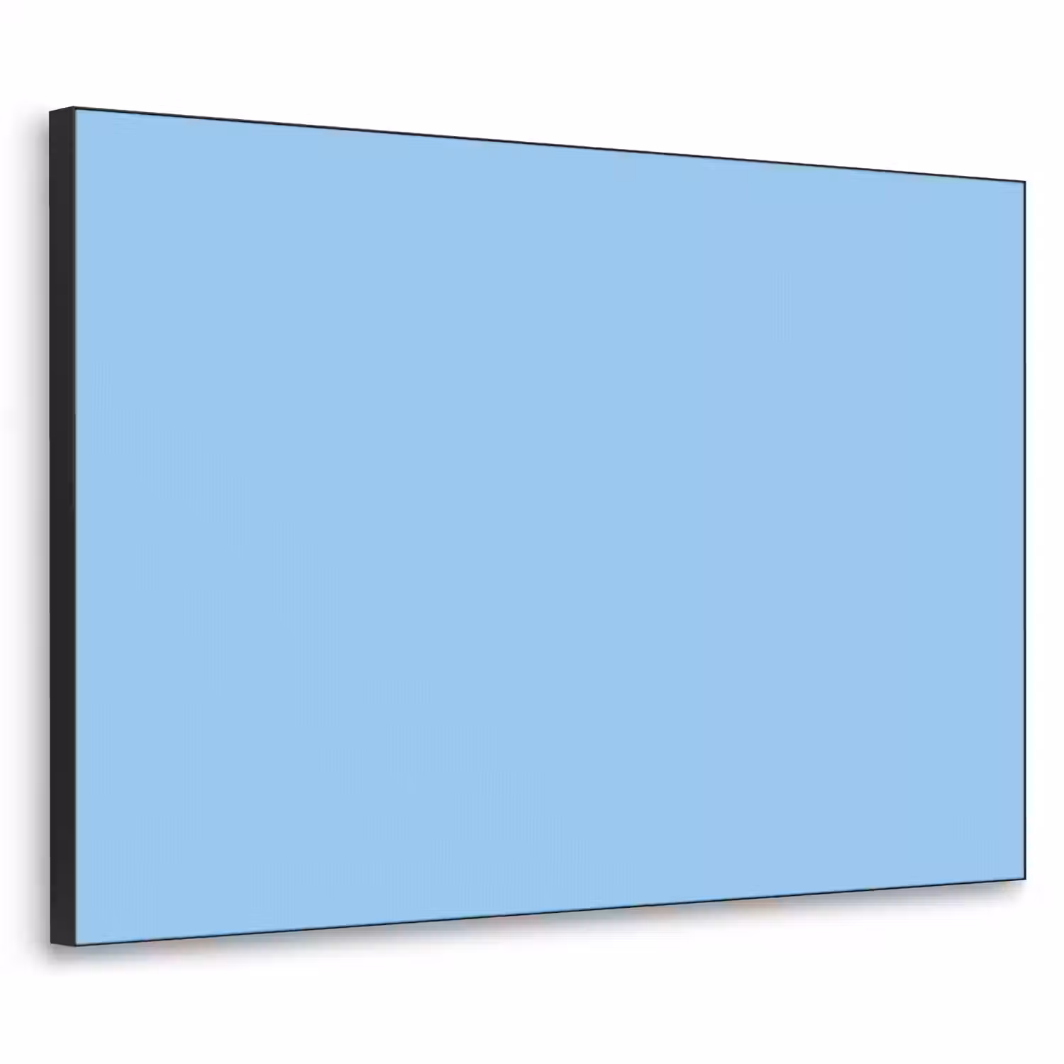 Baby - Blue - Blauw Textielframe zwart klein 947 -3d