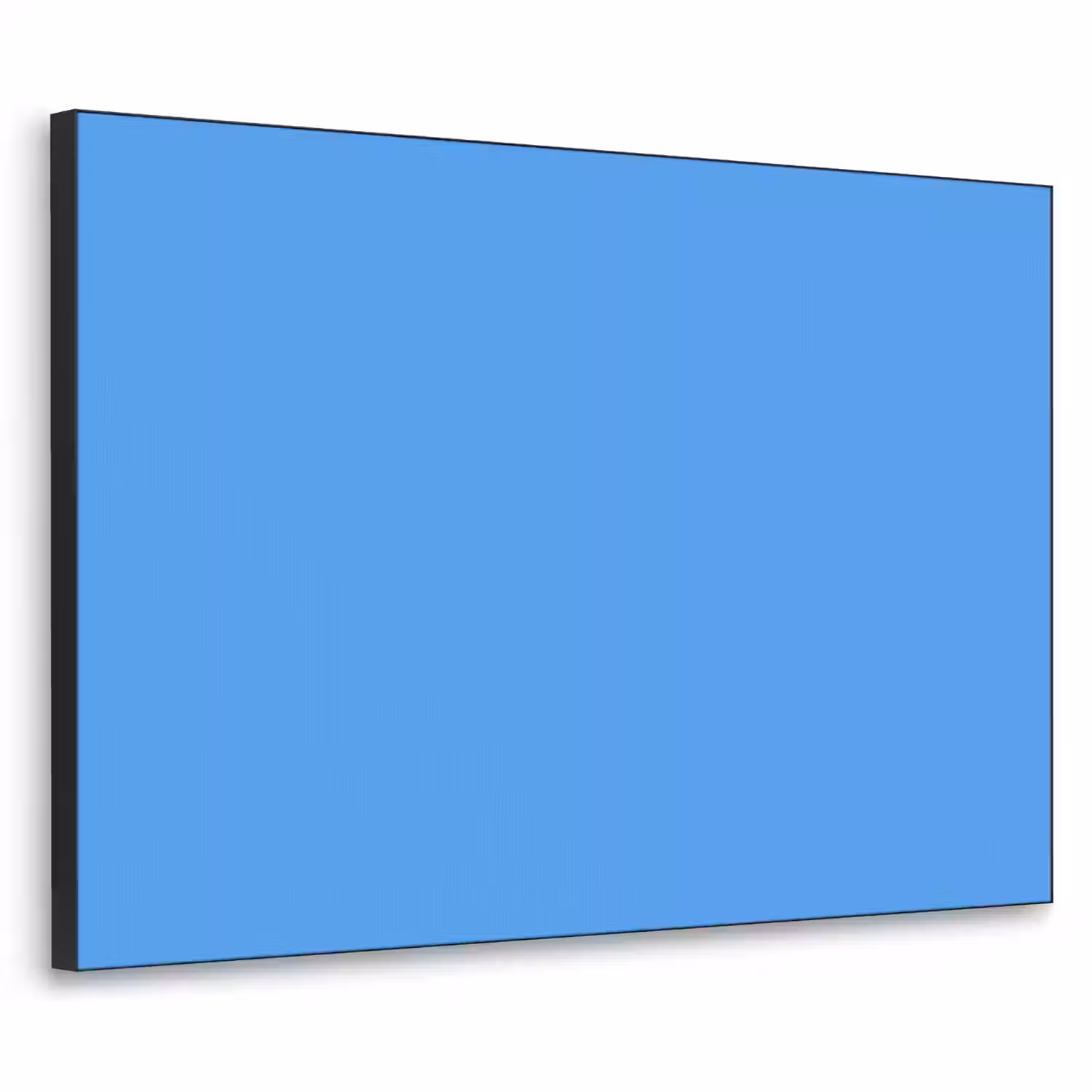 Bright - Azure - Blauw Textielframe zwart klein 947 -3d
