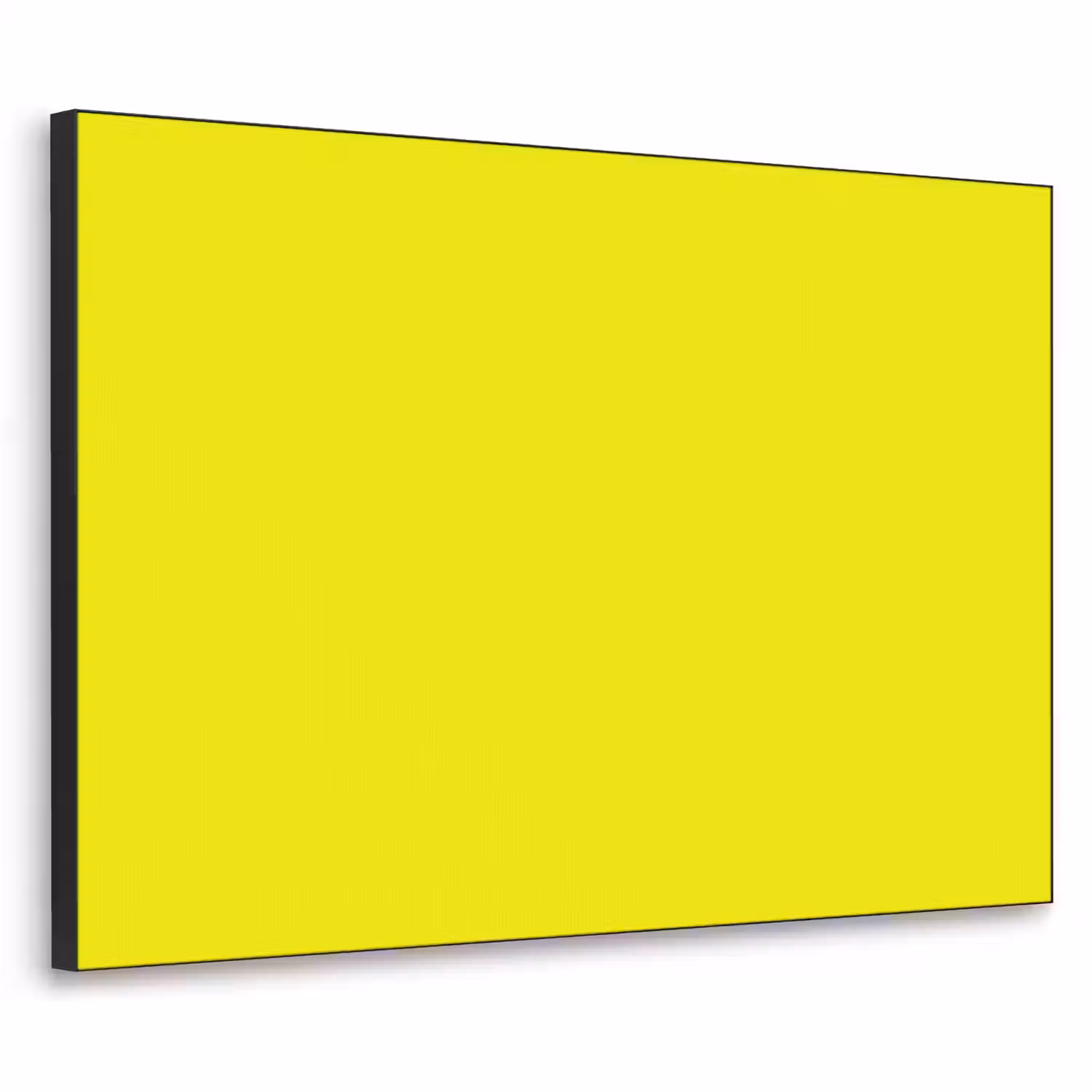 Bright - Canary - Geel Textielframe zwart klein 947 -3d