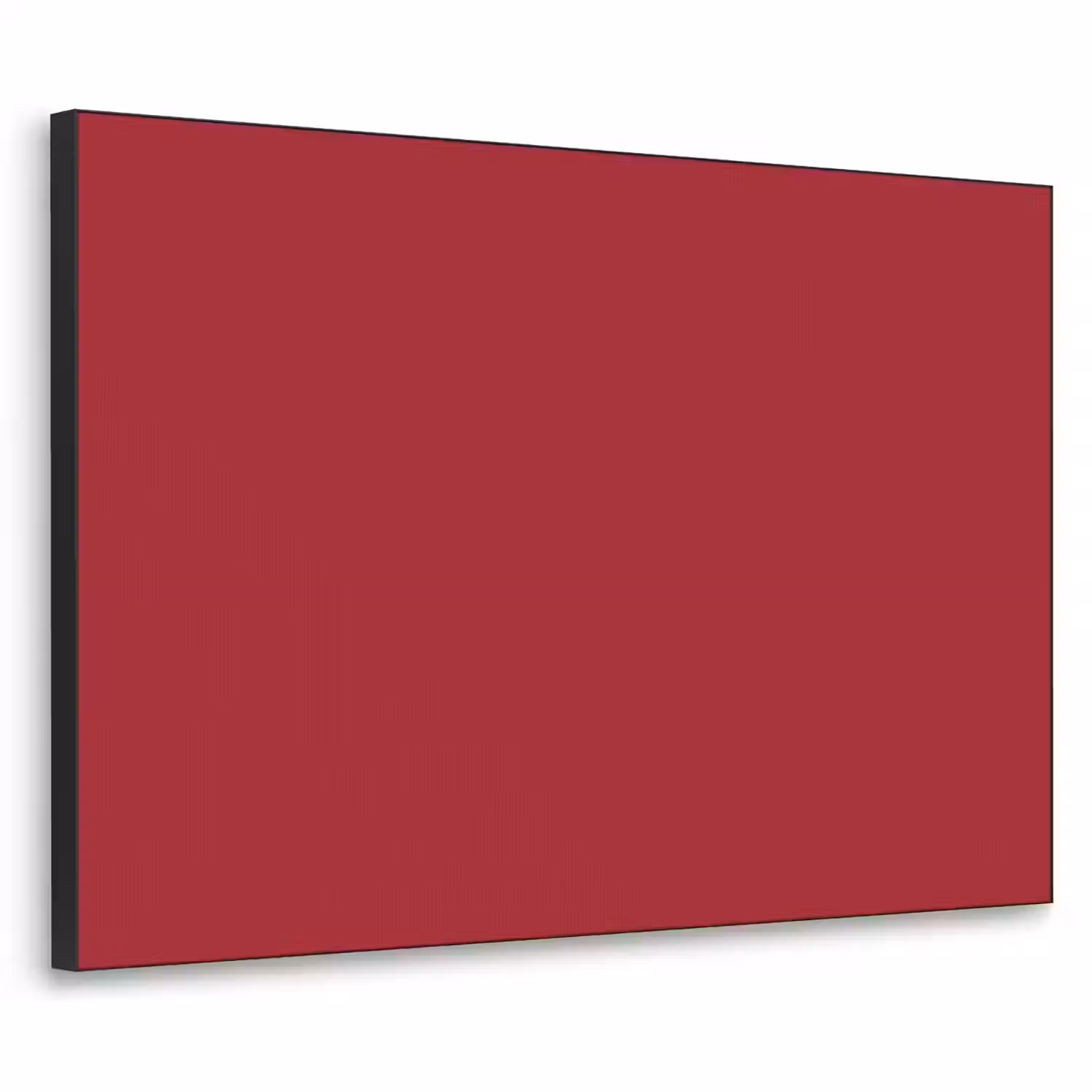 Burgundy - Wine - Rood Textielframe zwart klein 947 -3d
