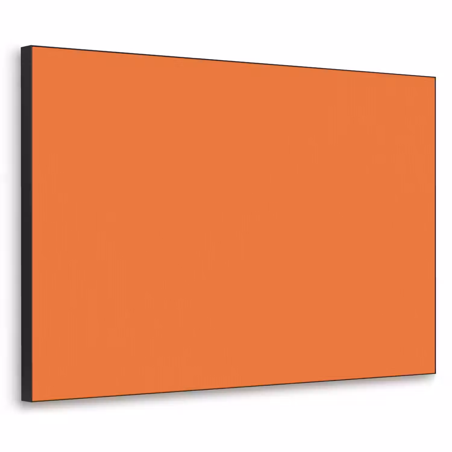 Burnt - Sienna - Oranje Textielframe zwart klein 947 -3d