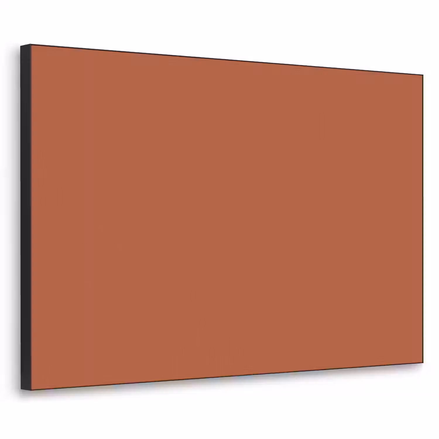 Burnt - Sienna - Oranje Textielframe zwart klein 947 -3d
