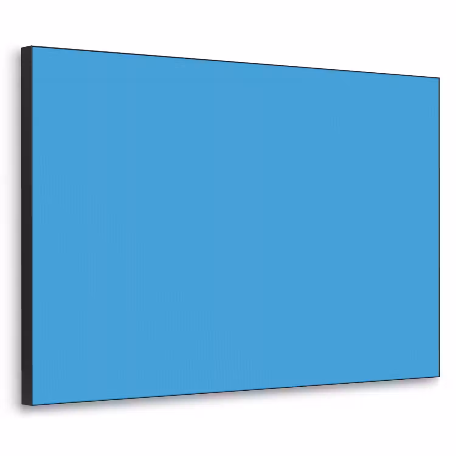 Cerulean - Breeze - Blauw Textielframe zwart klein 947 -3d