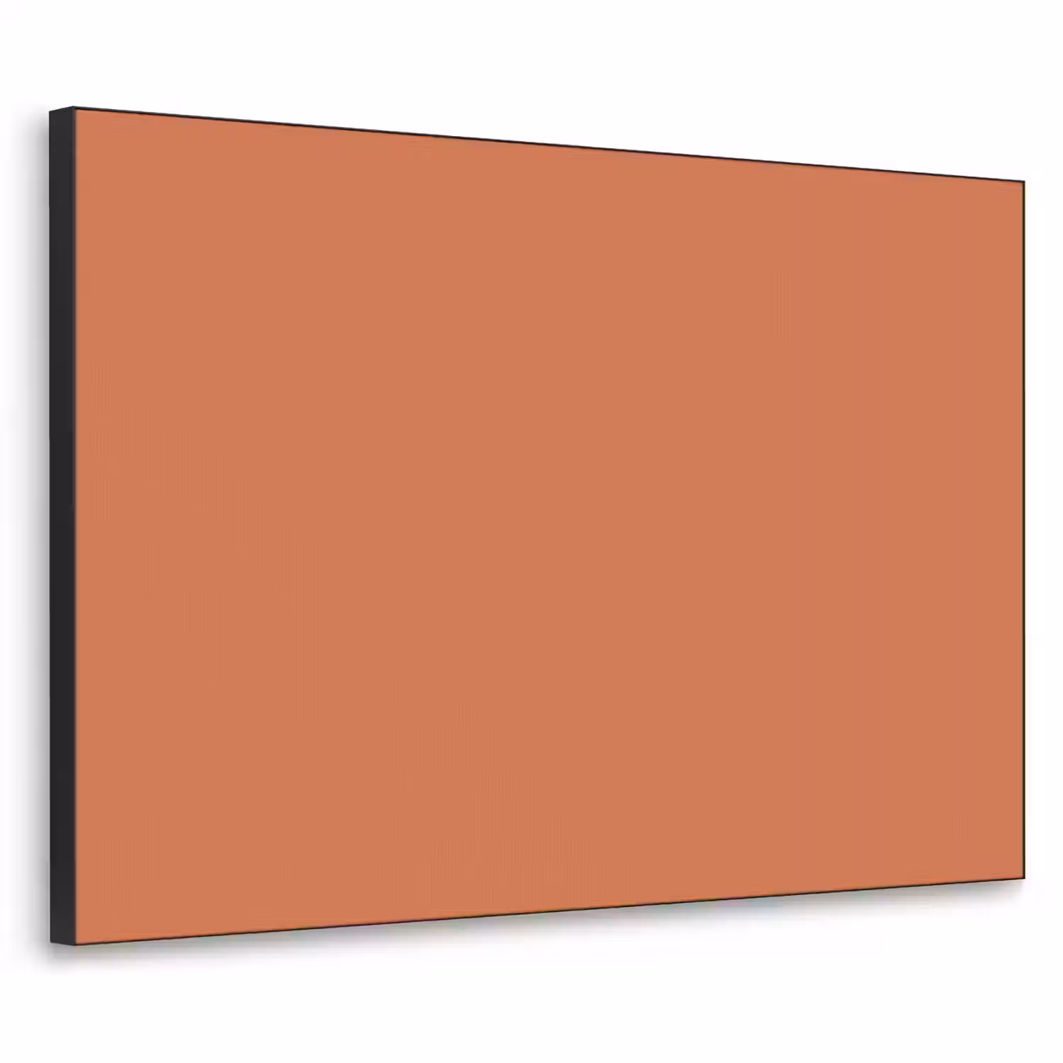 Classic - Terracotta - Oranje Textielframe zwart klein 947 -3d