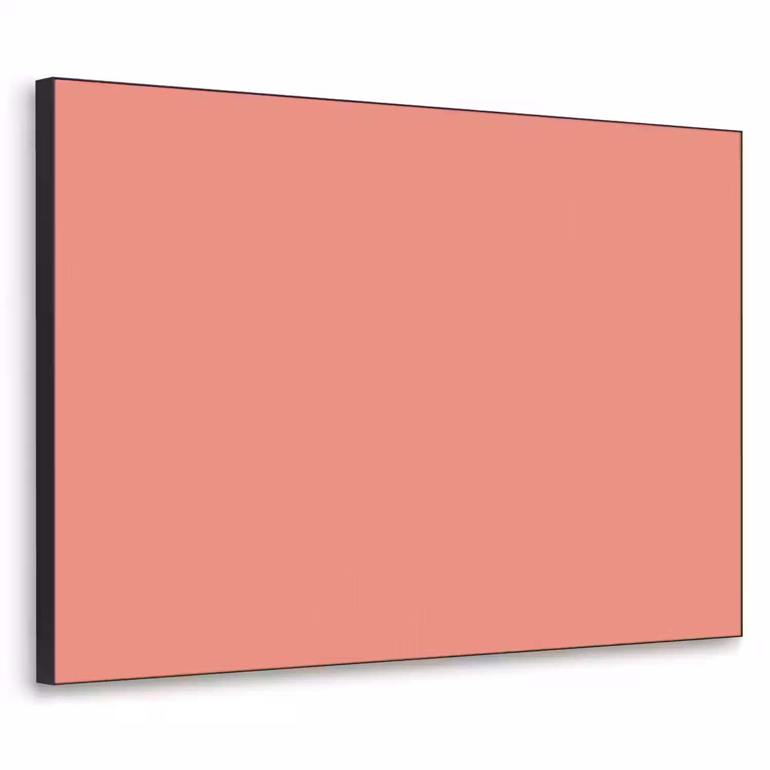 Dusty - Peach - Koraal Textielframe zwart klein 947 -3d