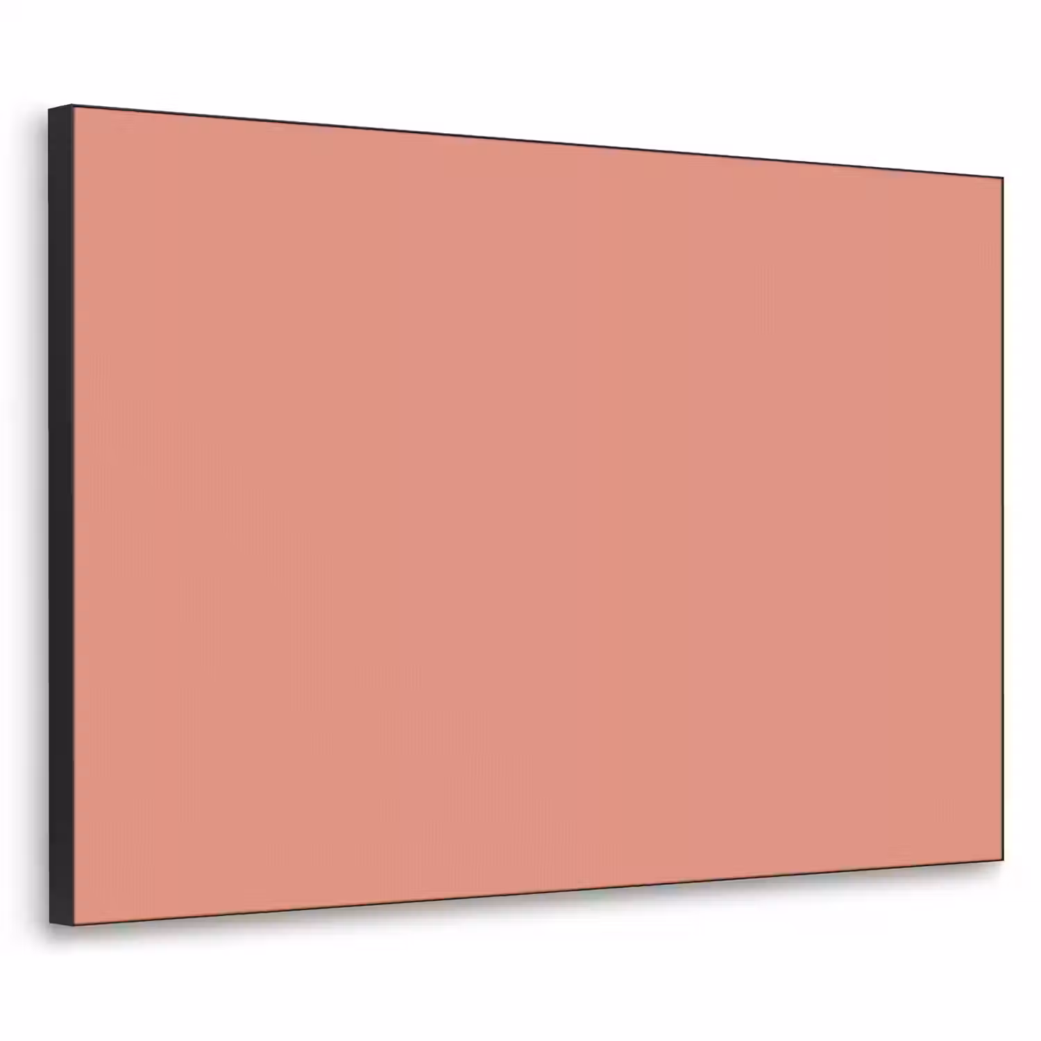 Earthy - Rose - Koraal Textielframe zwart klein 947 -3d