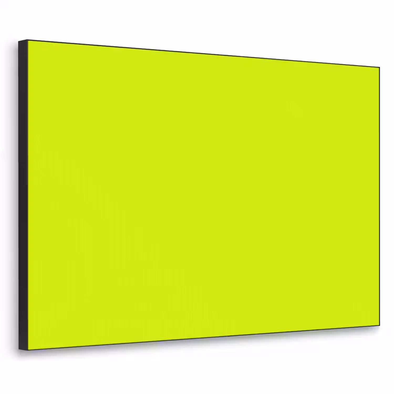 Electric - Lemon - Geel Textielframe zwart klein 947 -3d
