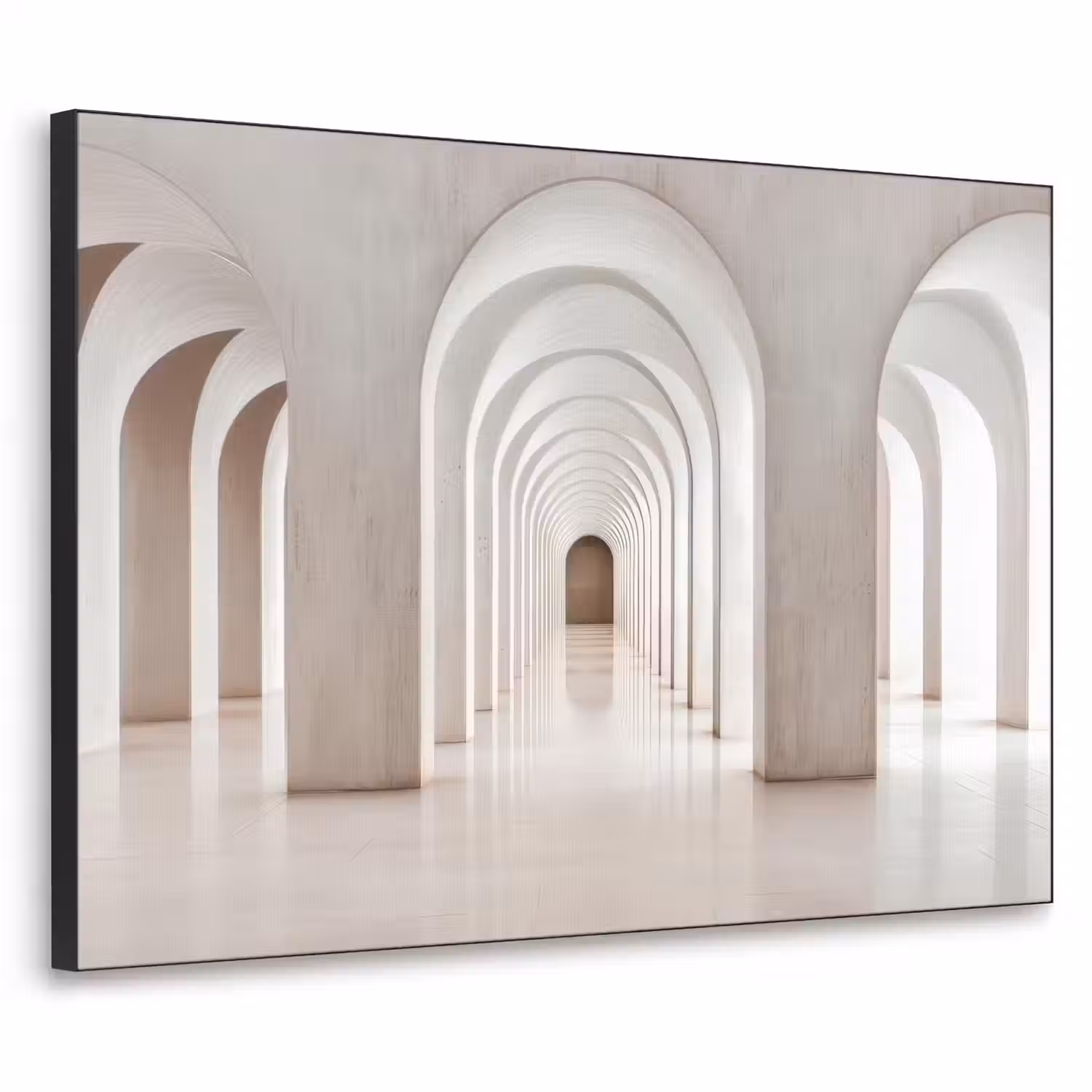 Hal - Bogen - Symmetrisch - Modern Textielframe - compleet frame klein -3d