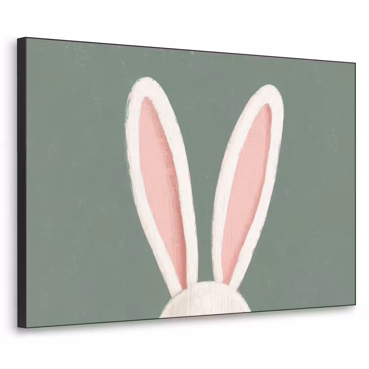Hazen - Oren - Roze Textielframe - compleet frame klein -3d