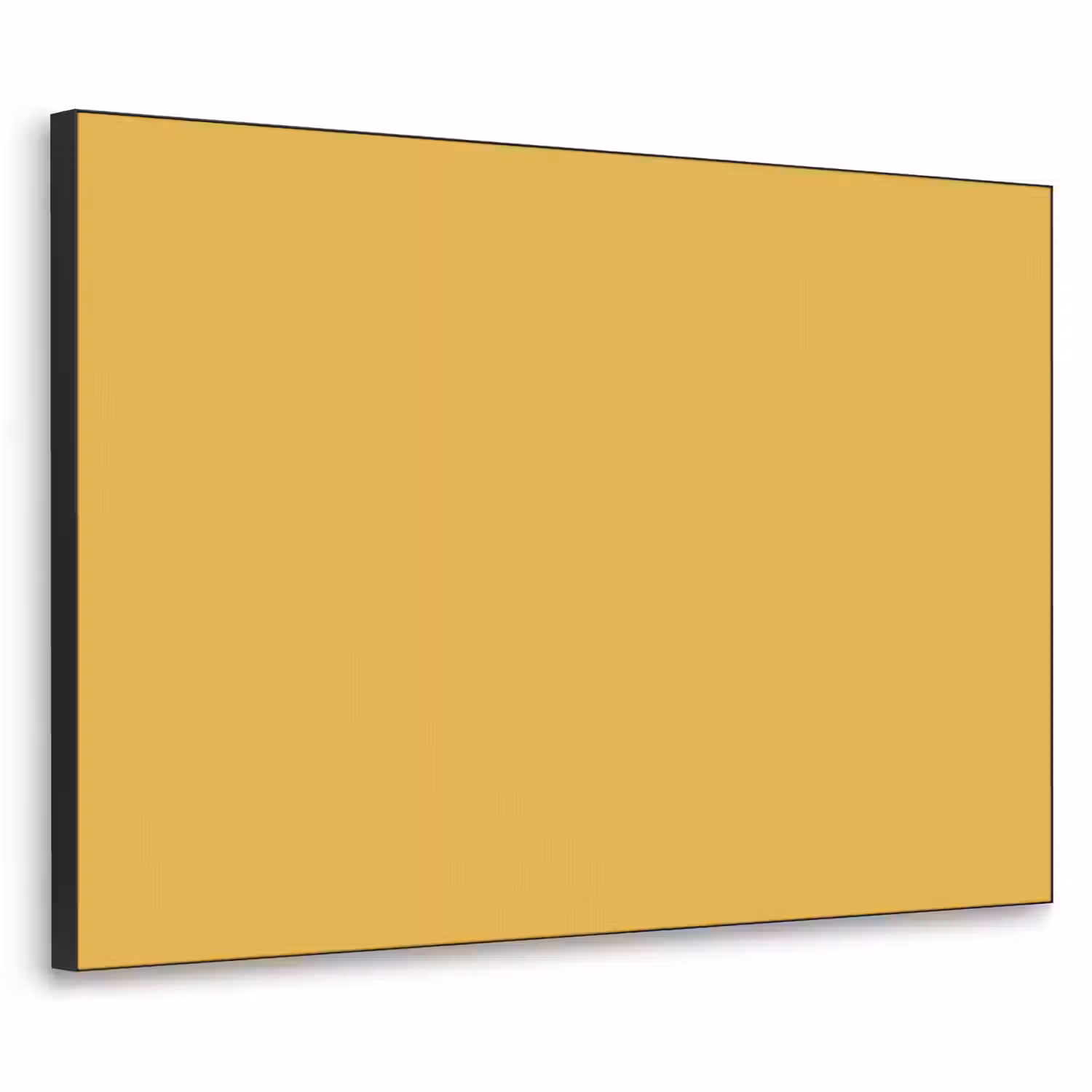 Joyful - Mustard - Geel Textielframe zwart klein 947 -3d