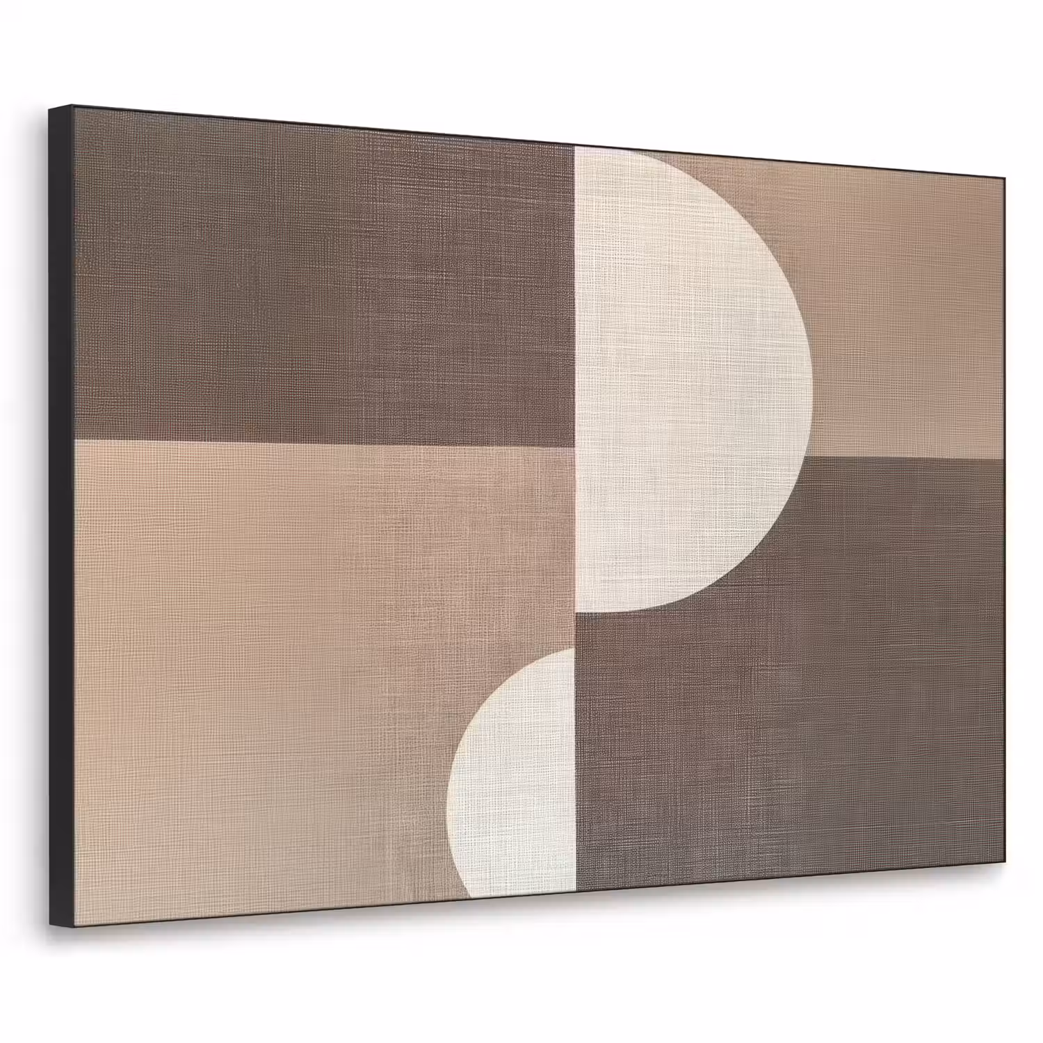 Raster - Halve cirkels - Contrast Textielframe - compleet frame klein -3d