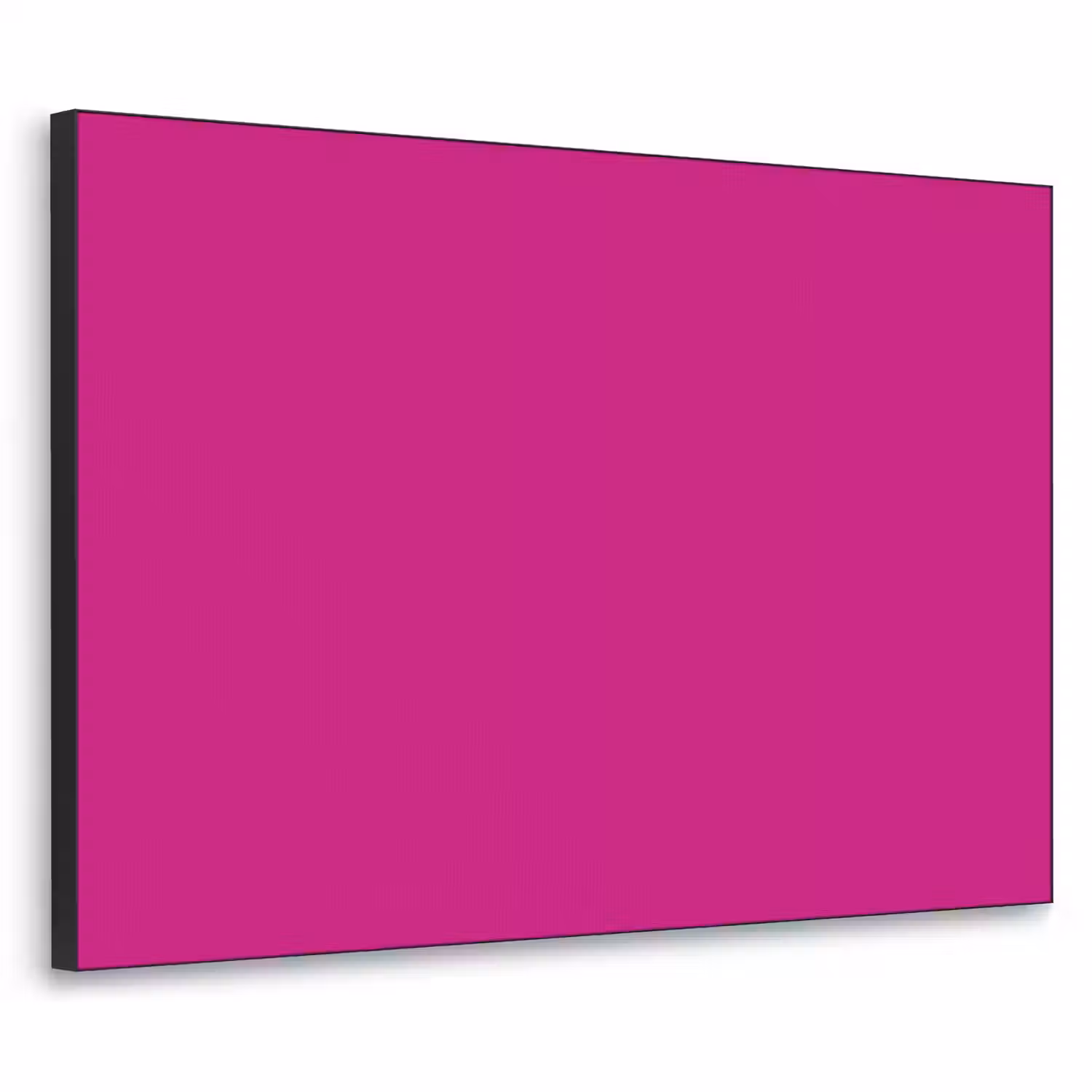 Velvet - Magenta - Roze Textielframe zwart klein 947 -3d