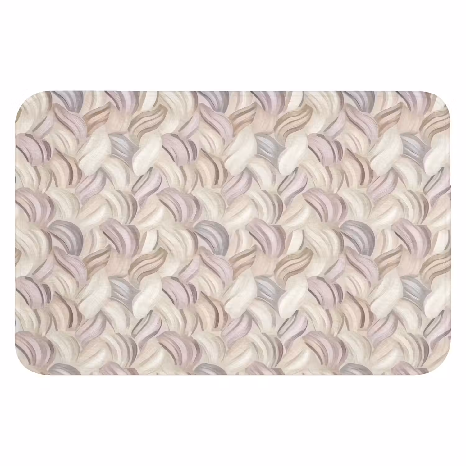 Abstract - Golvend - Pastel Badmat klein 997 -3d