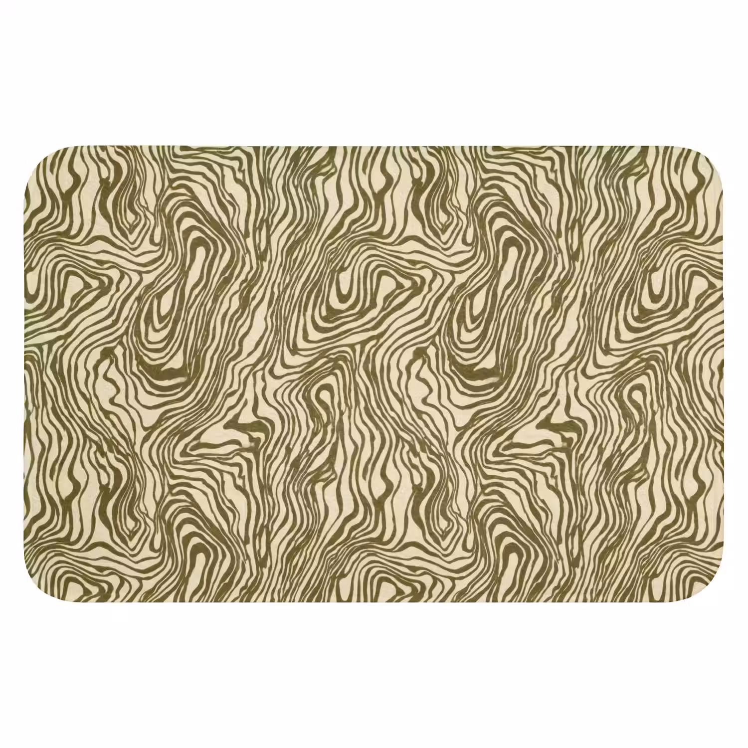 Abstract - Marmer - Groen Badmat klein 997 -3d