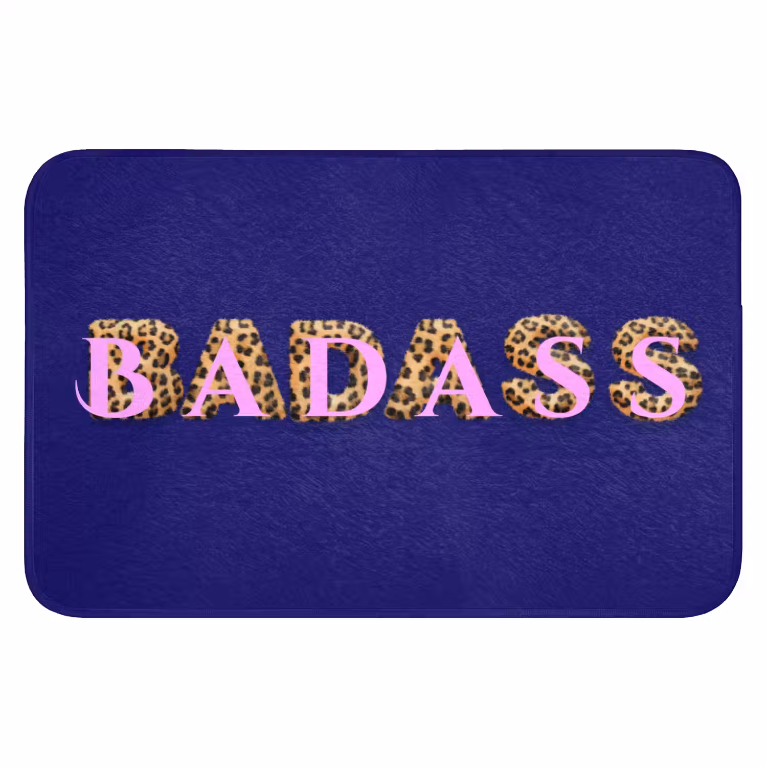 Badass - Panterpint - Schaduw - Roze Badmat klein -3d