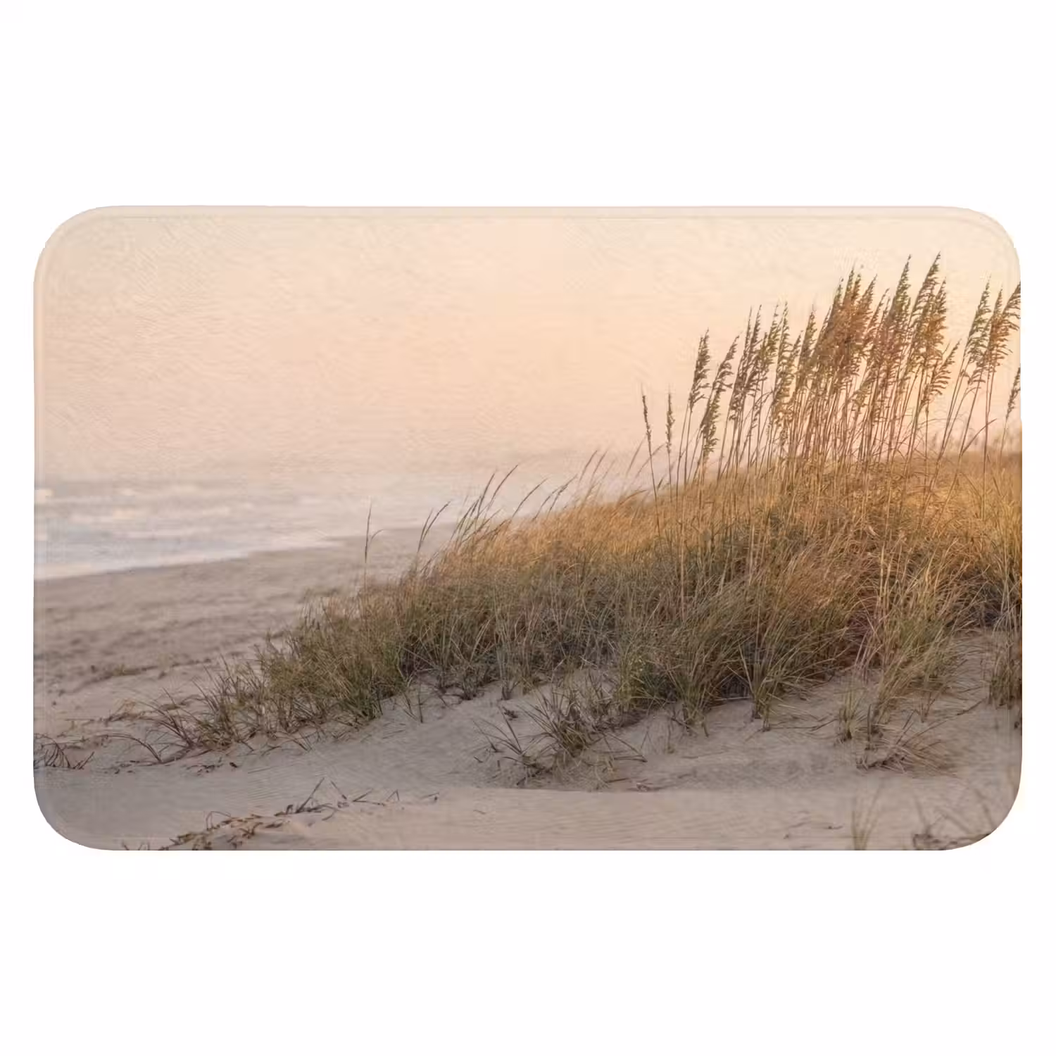 Duinlandschap - Zonsondergang - Strand Badmat klein -3d