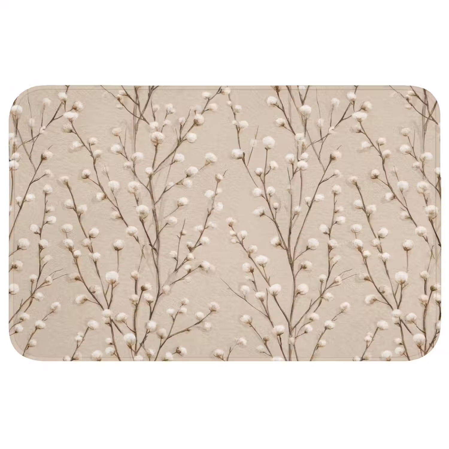 Katoen - Natuur - Taupe Badmat klein 997 -3d