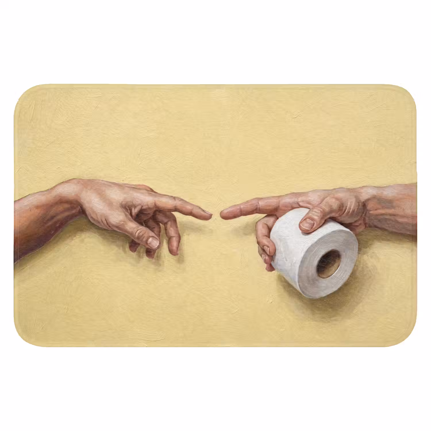 Klassiek - Kunst - Humor Badmat klein -3d