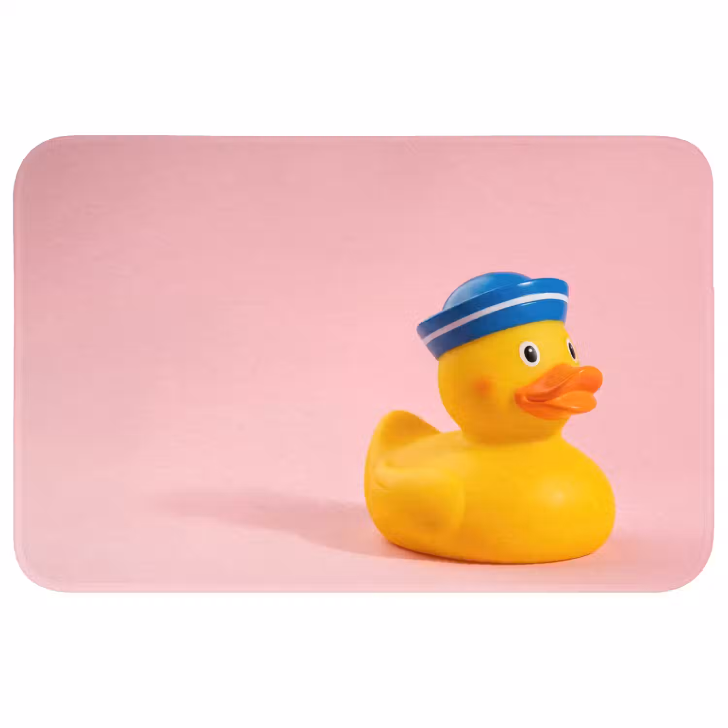 Matroos - Eend - Roze Badmat klein -3d