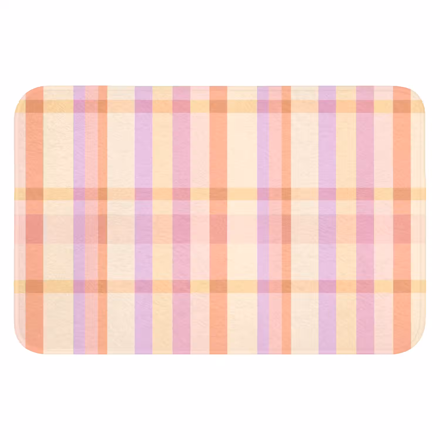 Pastel - uitpatroon - Geometrisch Badmat klein 997 -3d