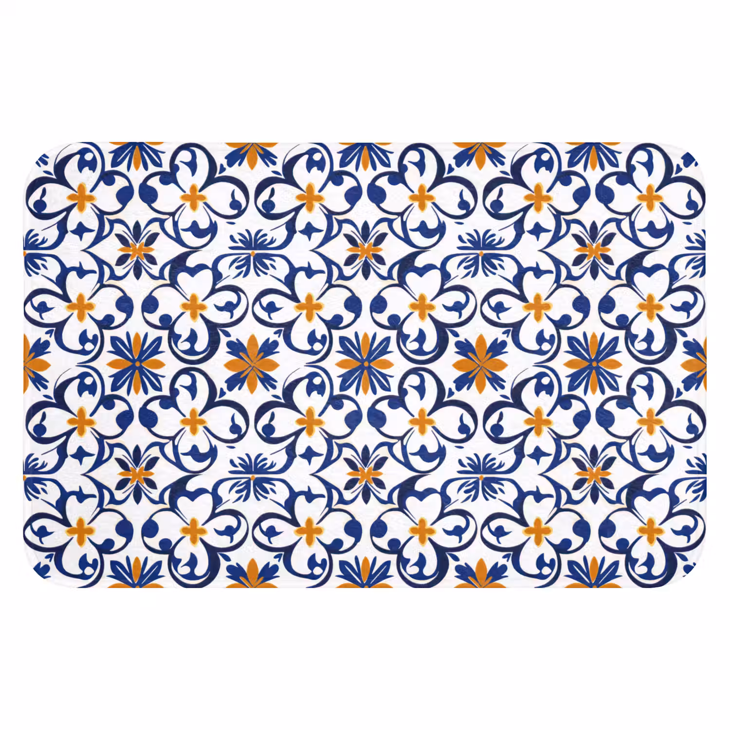 Patroon - Modern - Kleurrijk Badmat klein 997 -3d