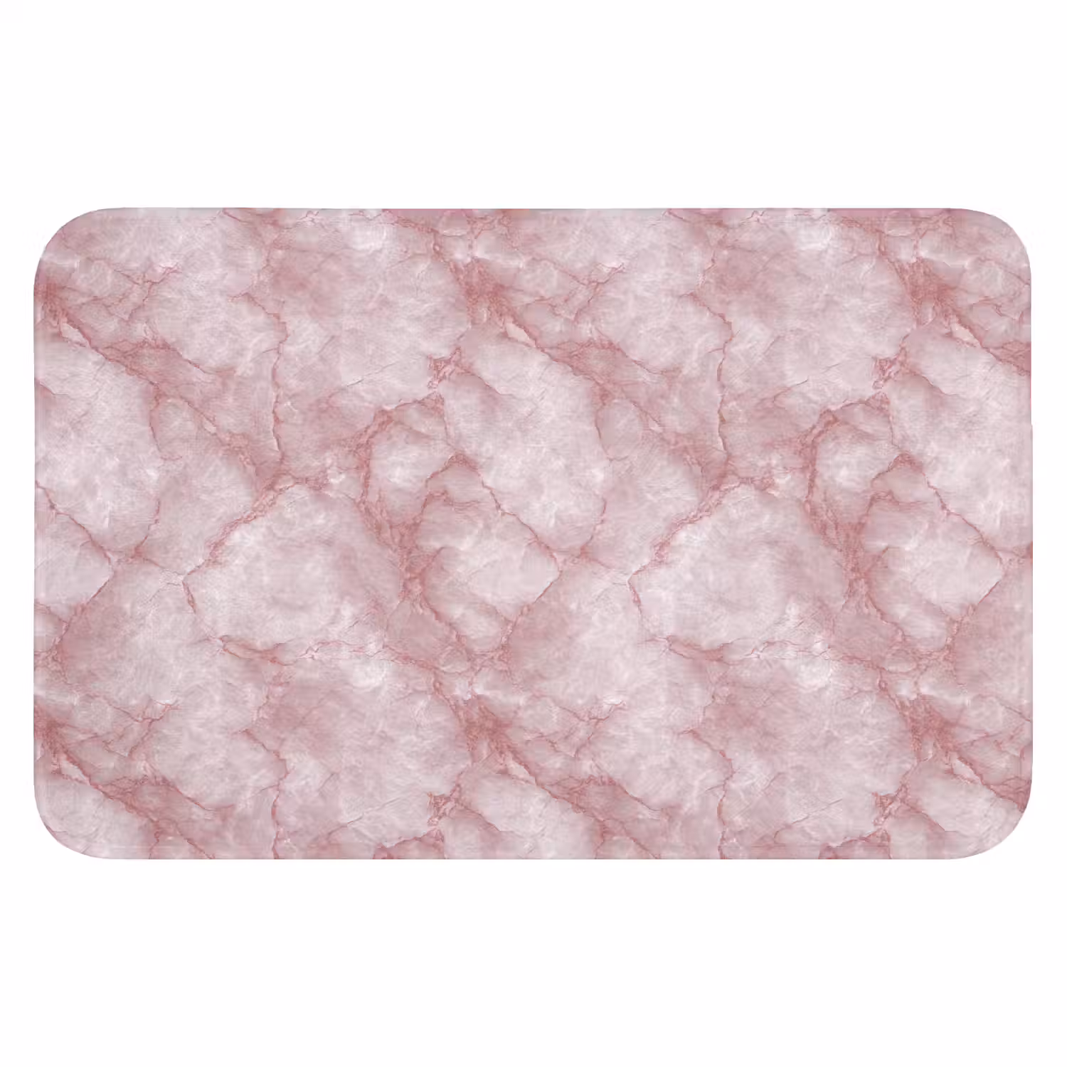 Roze - Kwartsmarmer - Aders Badmat klein 997 -3d