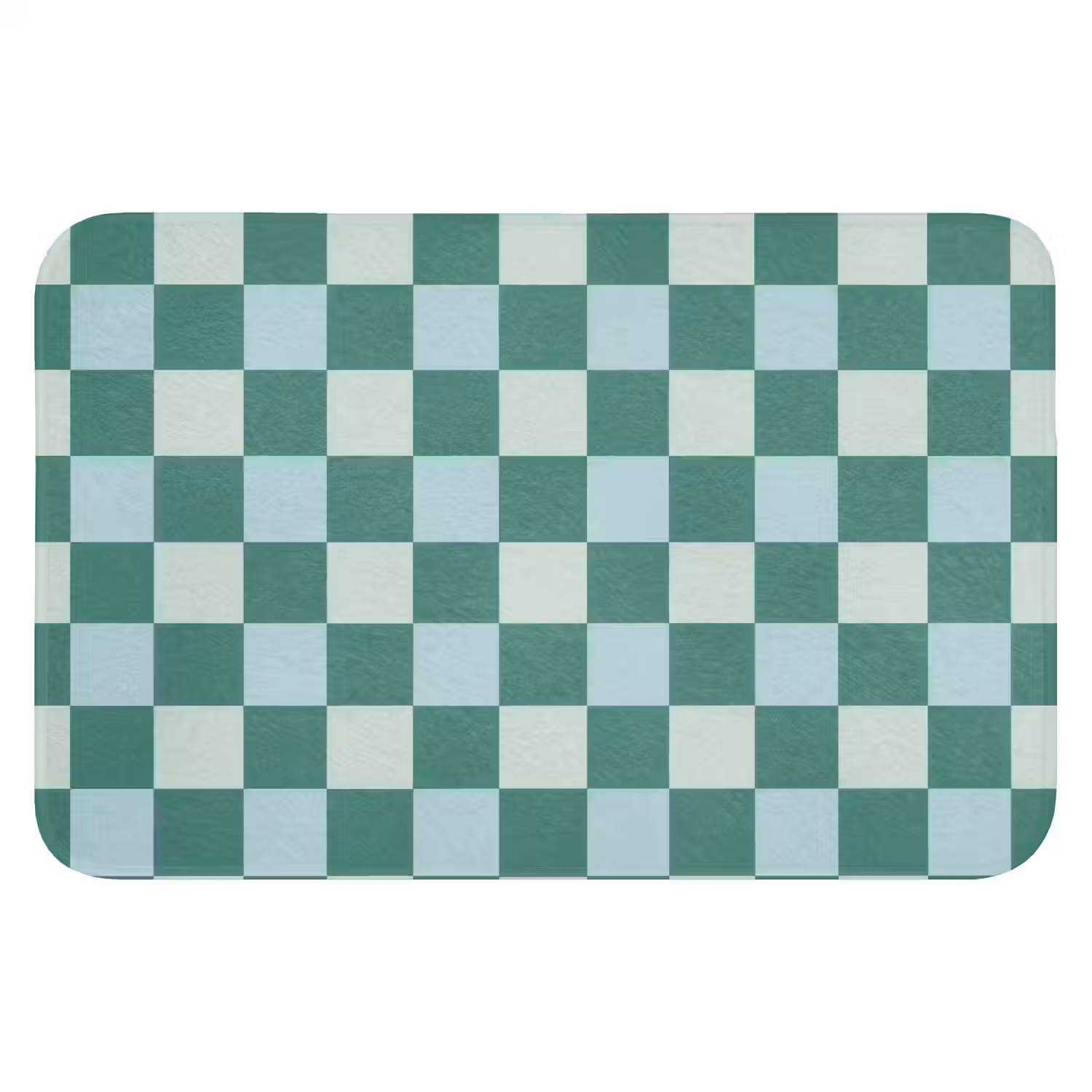 Schaak - Klassiek - Groen Badmat klein 997 -3d